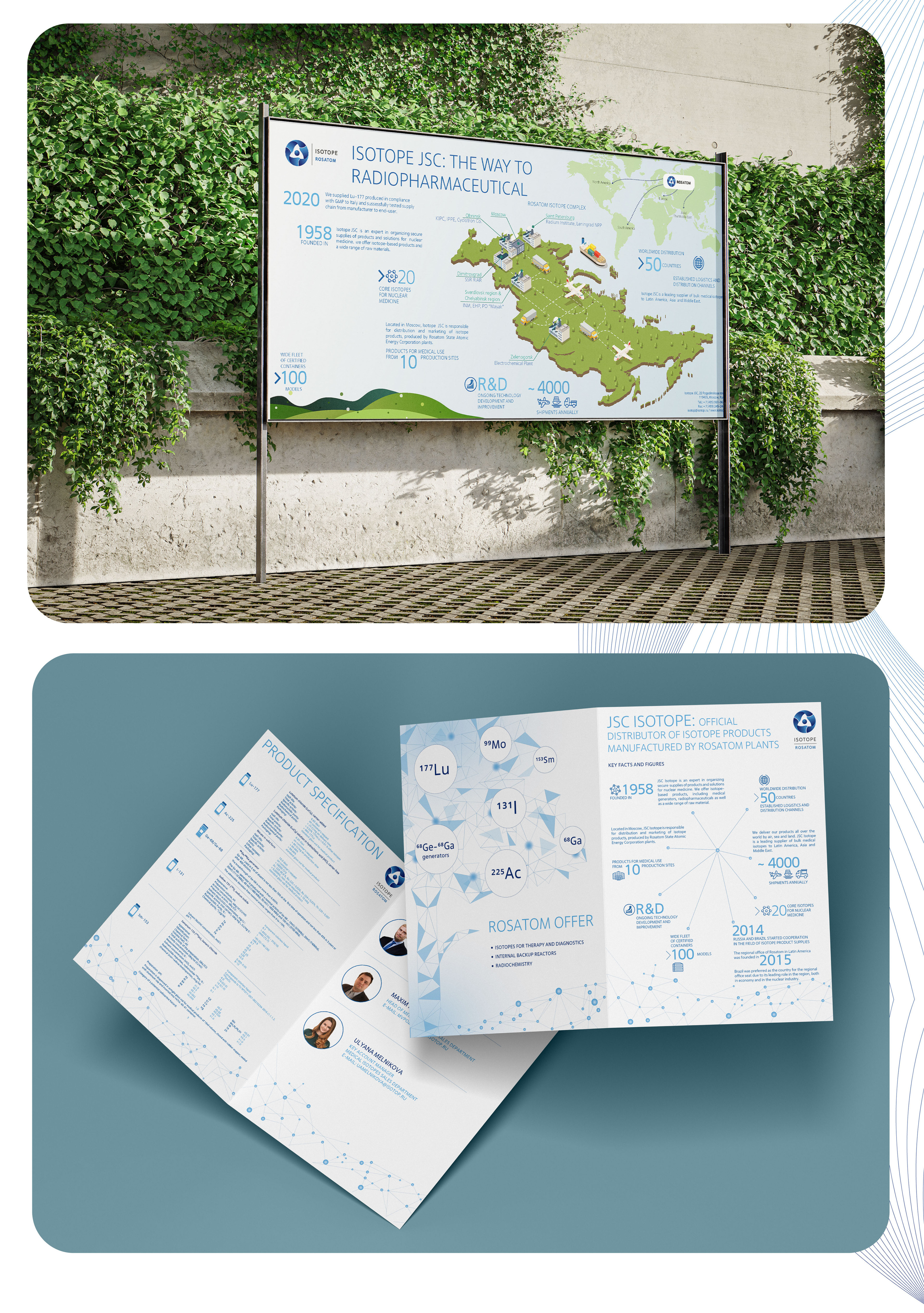 Brandbook and corporate identity JSC "Isotop" — Изображение №5 — Брендинг, Графика на Dprofile