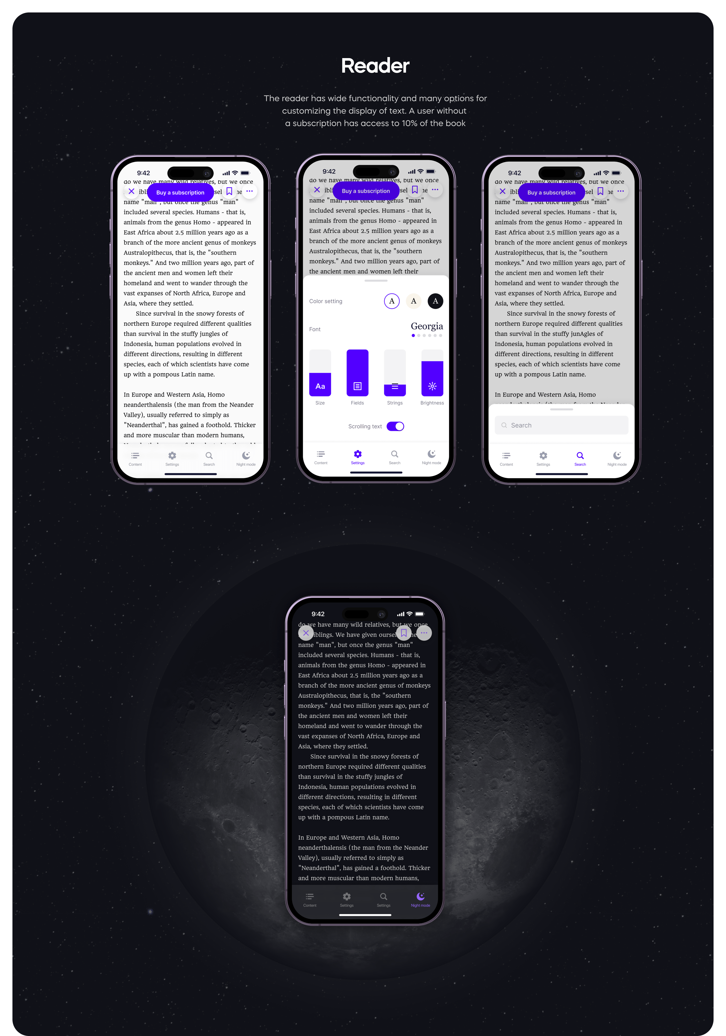 MustRead - Books and podcasts mobile app — Изображение №7 — Интерфейсы на Dprofile