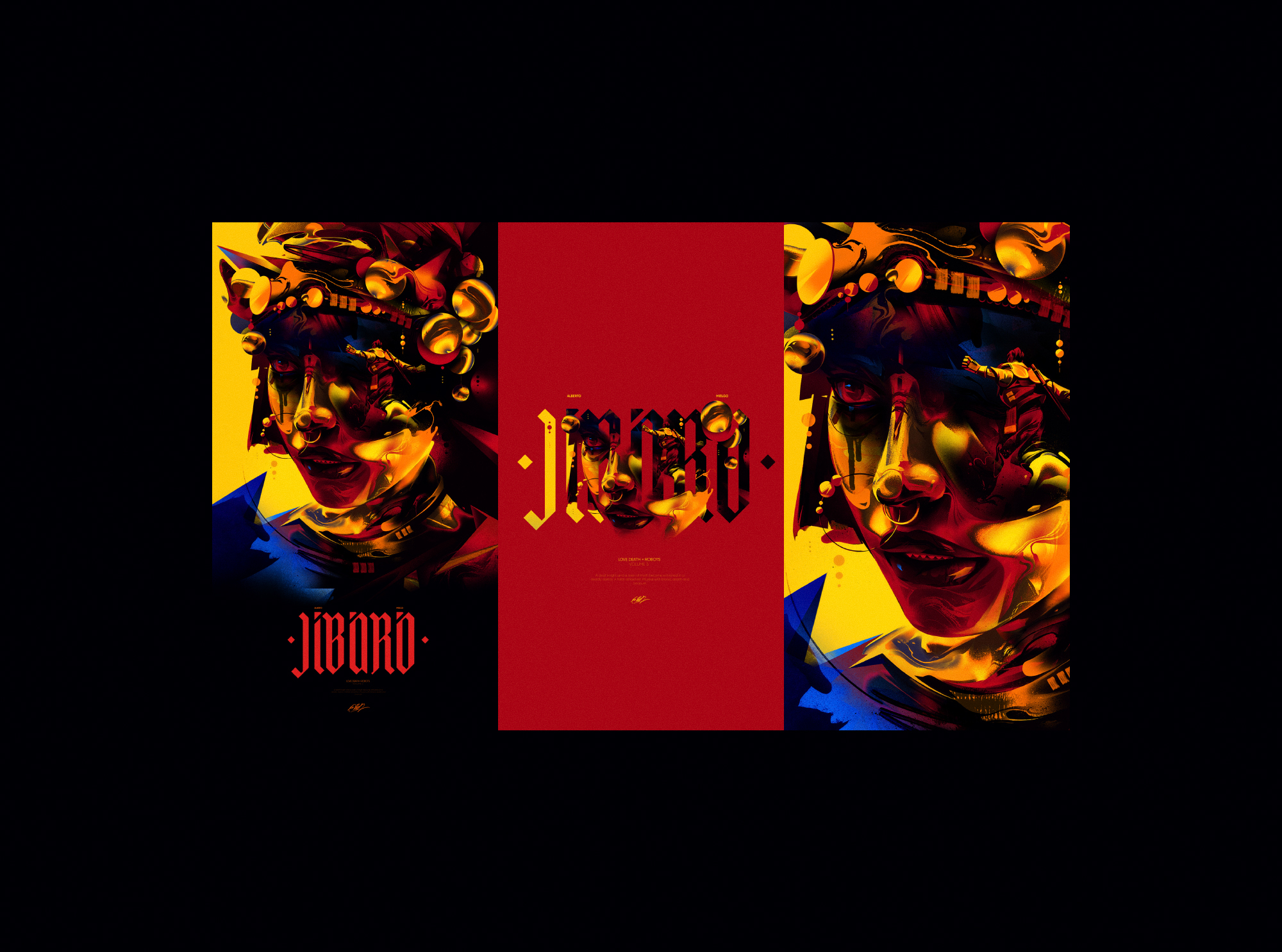 JIBARO — Изображение №6 — Иллюстрация, Графика на Dprofile