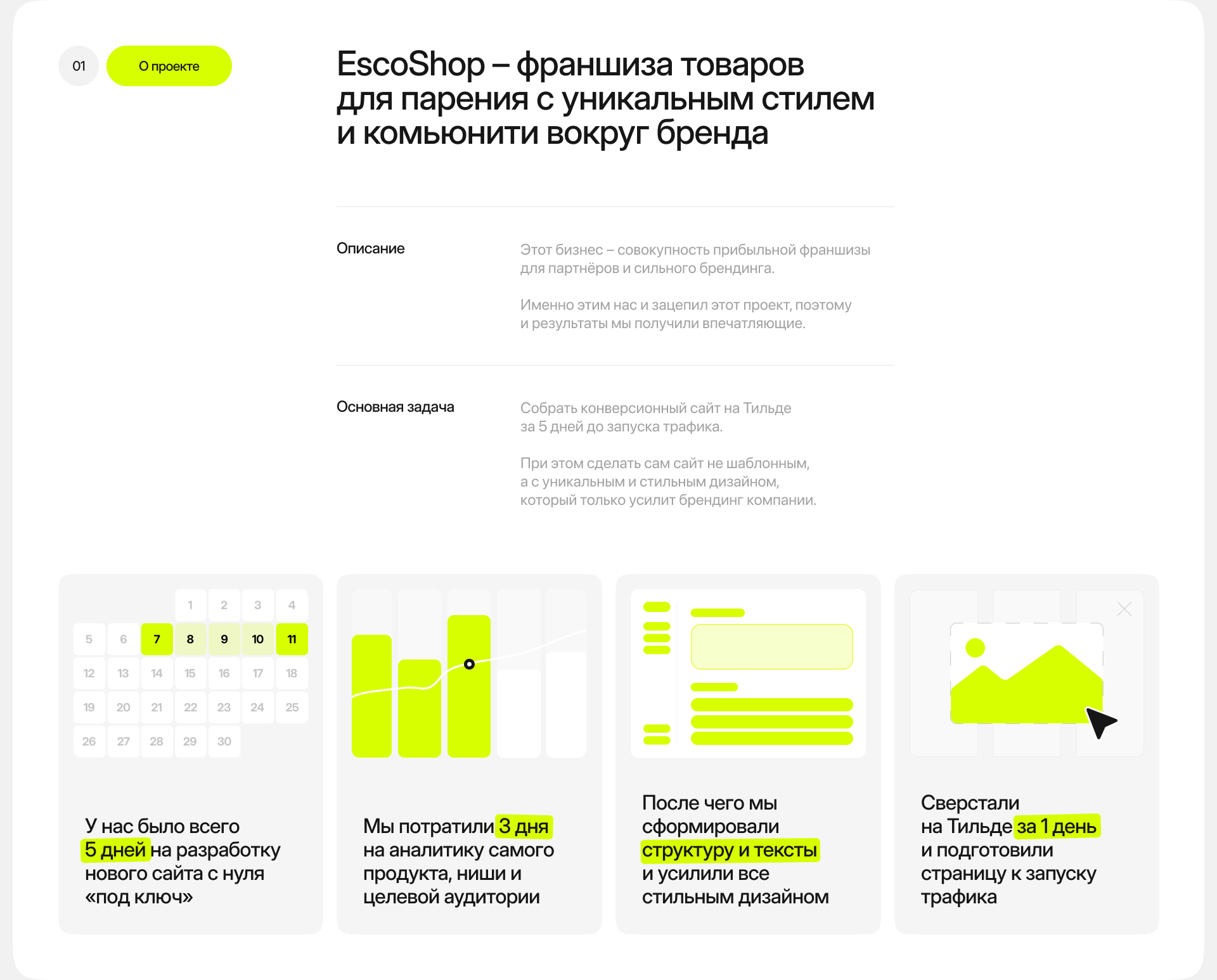 Лендинг для франшизы товаров для парения — Escoshop — Изображение №2 — Интерфейсы, Брендинг на Dprofile