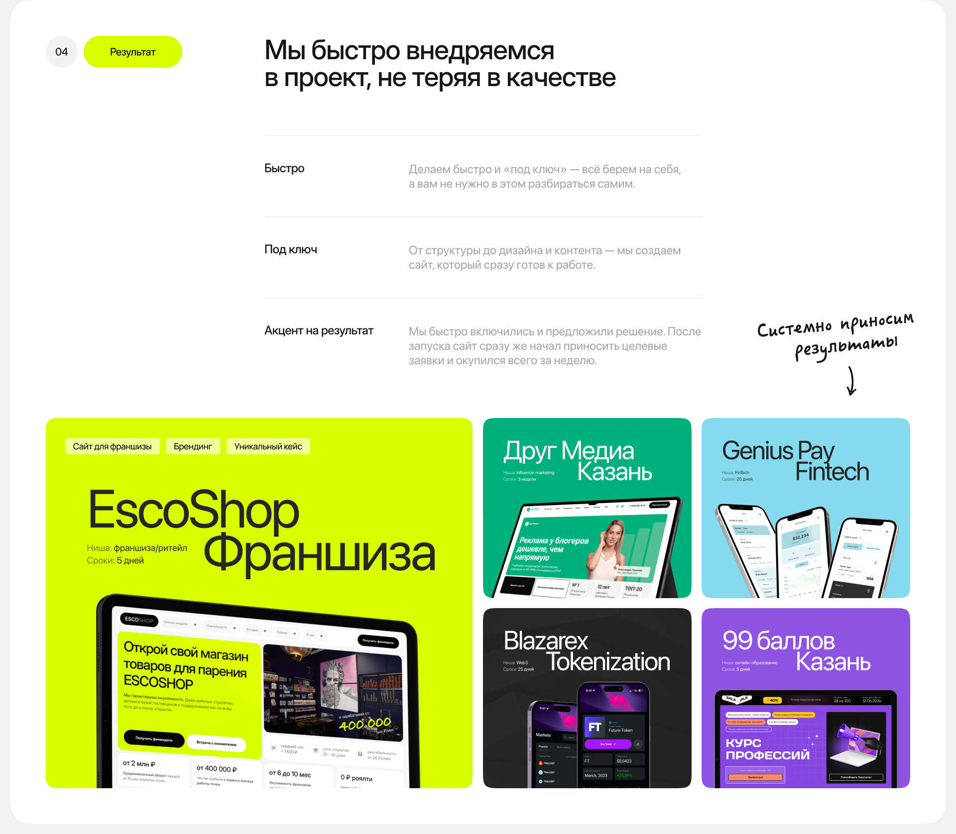 Лендинг для франшизы товаров для парения — Escoshop — Изображение №9 — Интерфейсы, Брендинг на Dprofile