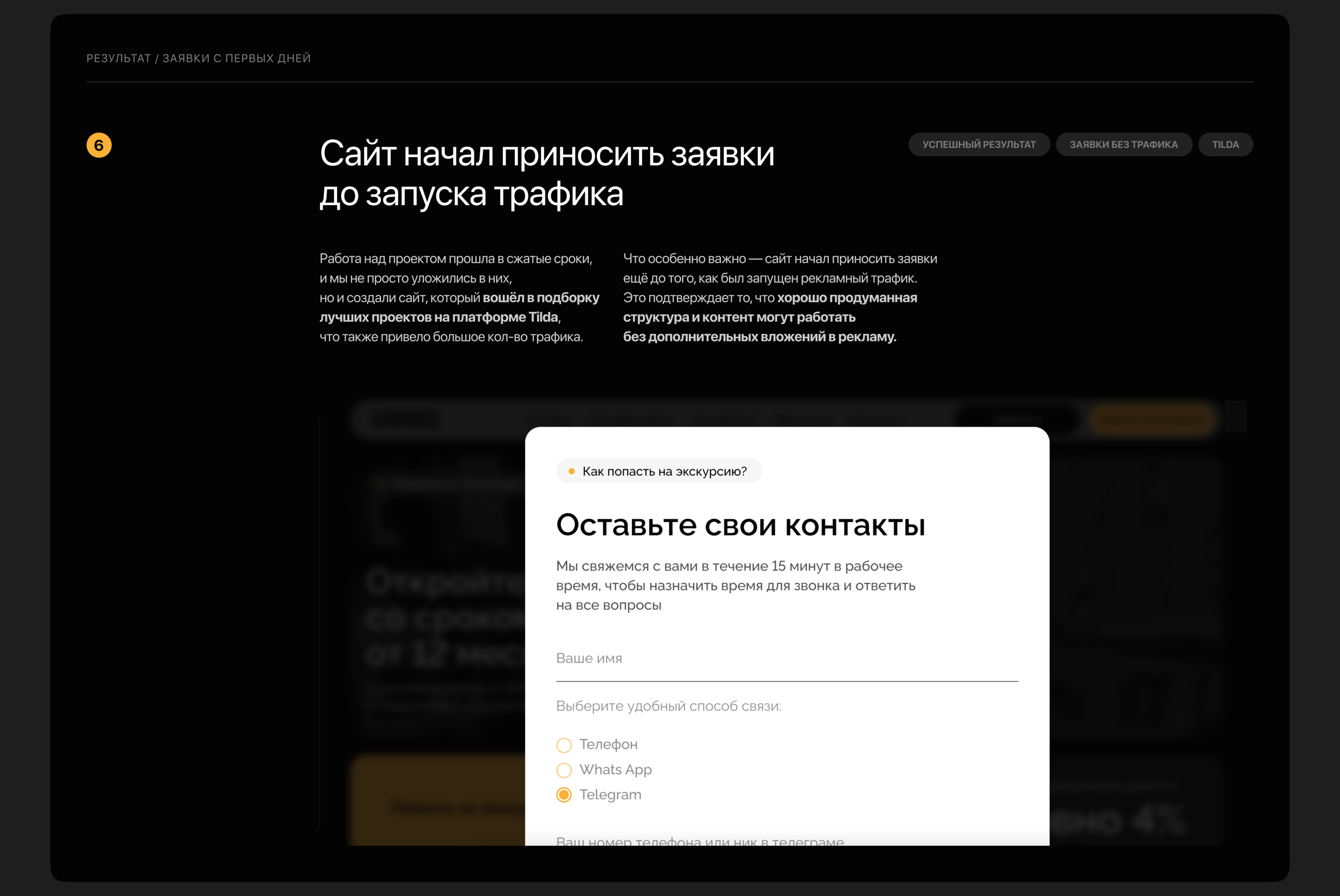 Лендинг для франшизы сети «БЛИНВУД» — Изображение №9 — Интерфейсы на Dprofile