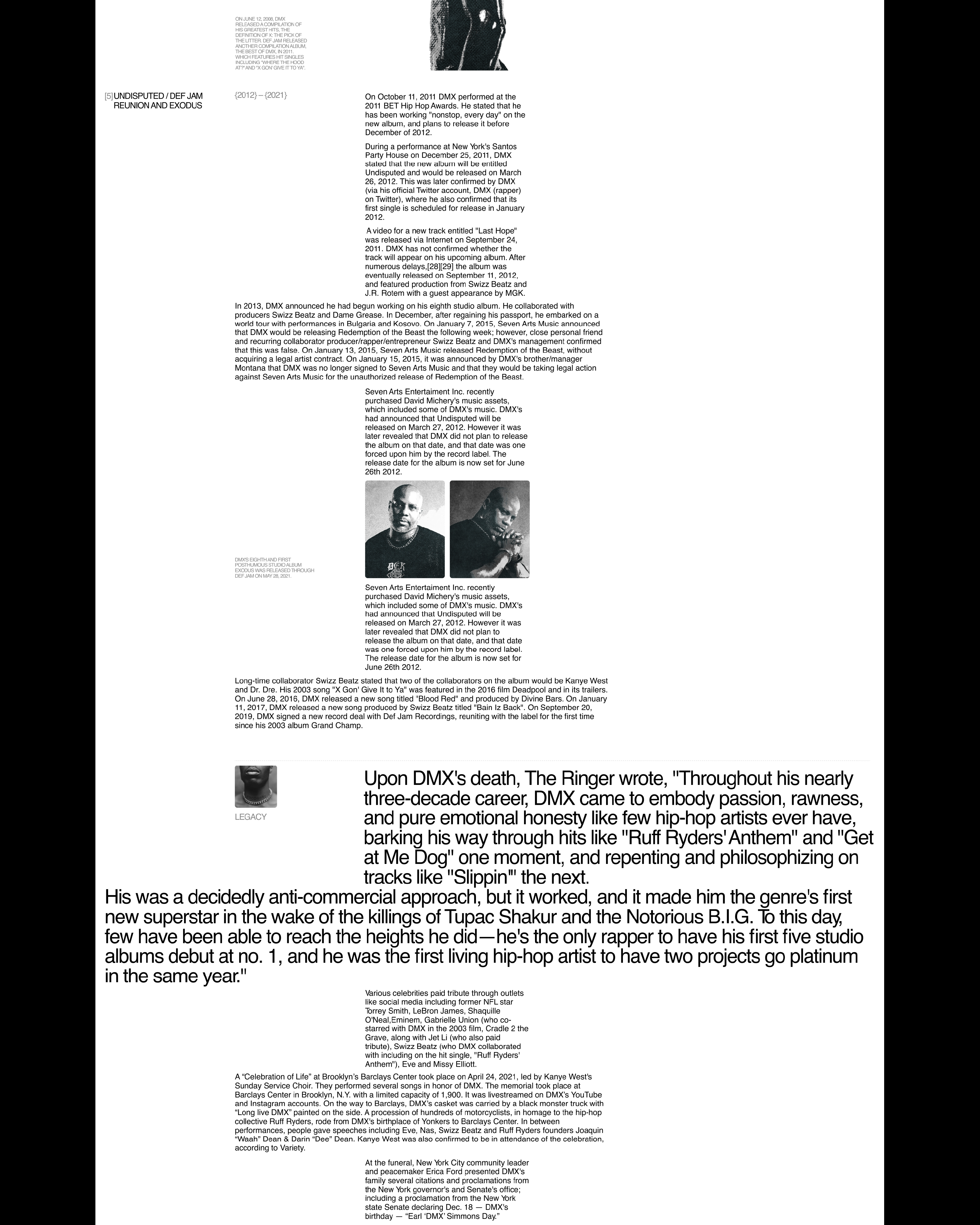 DEF JAM | Music Label Web Site & Branding — Изображение №8 — Интерфейсы, Брендинг на Dprofile