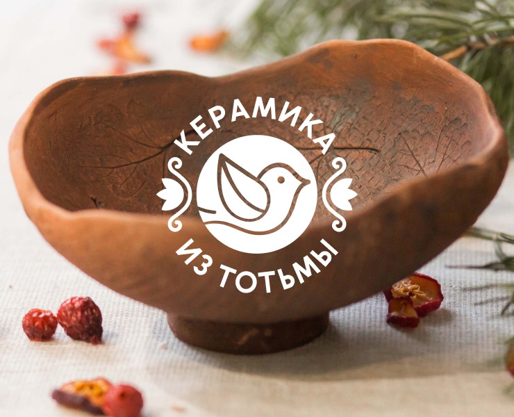Разработка логотипа Керамика из Тотьмы — Брендинг, Графика на Dprofile