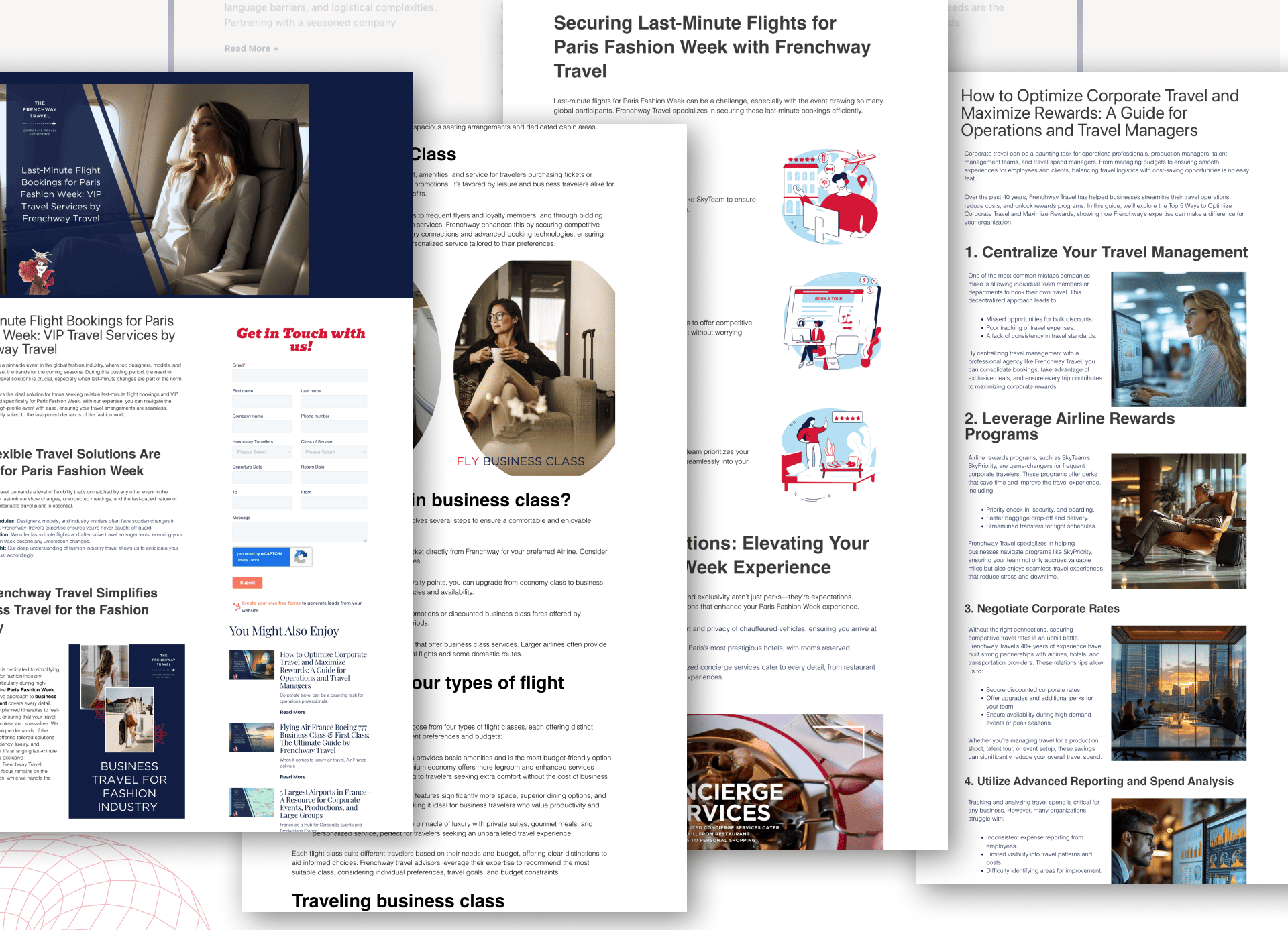 Редизайн вебсайта Frenchway Travel — Изображение №10 — Интерфейсы, Брендинг на Dprofile
