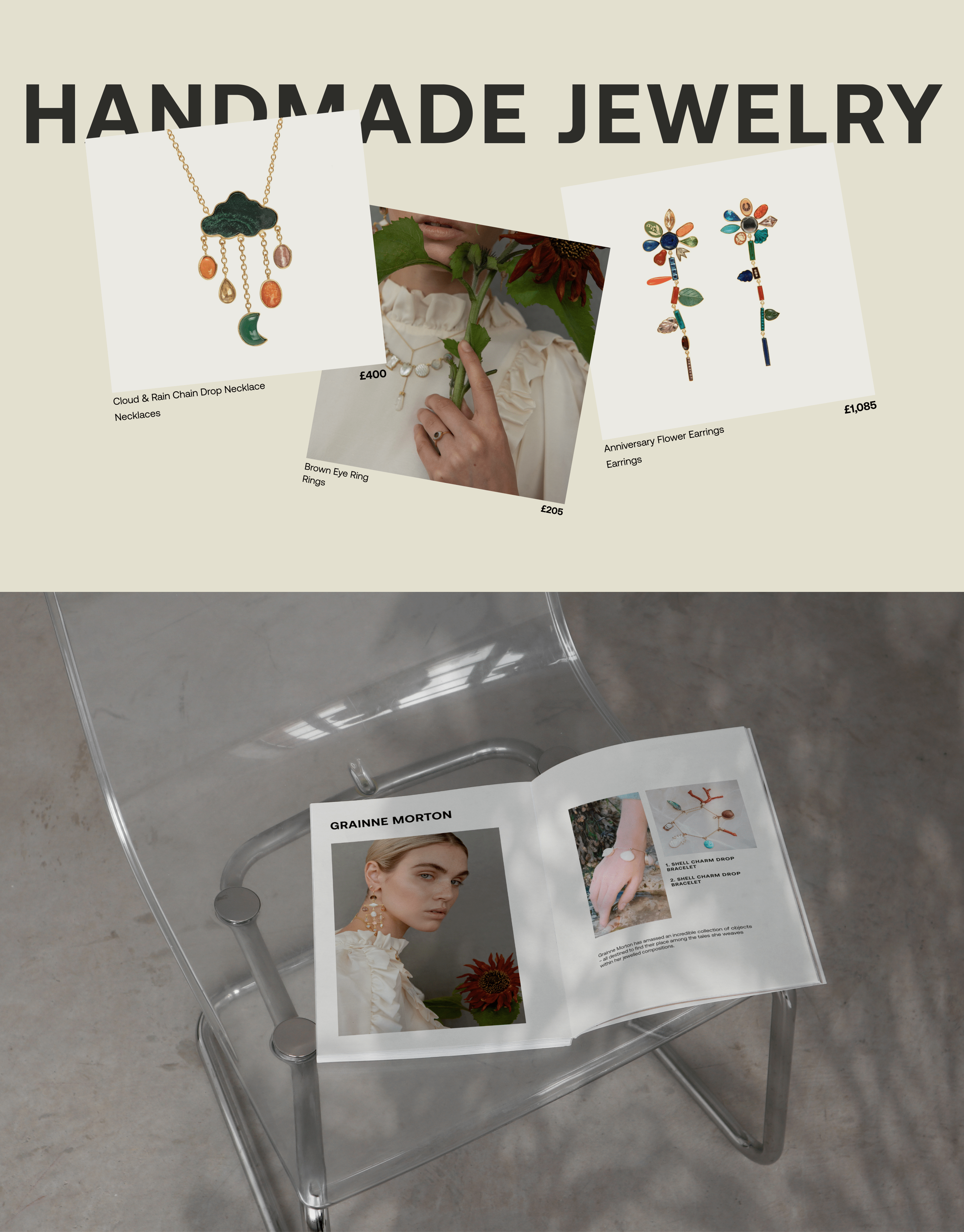 GRAINNE MORTON | Jewelry Website — Изображение №3 — Интерфейсы на Dprofile
