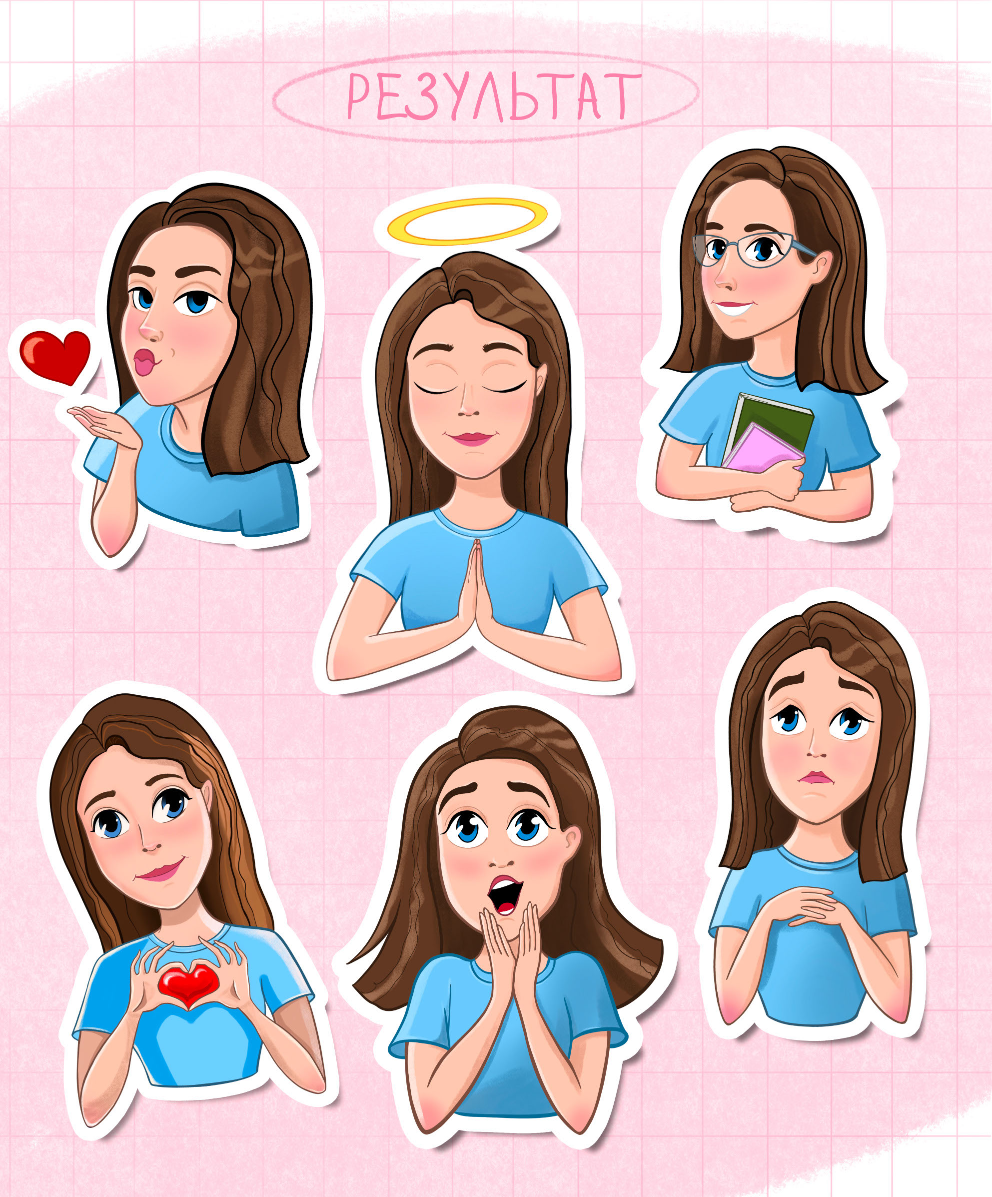 Стикеры для Telegram — Изображение №3 — Иллюстрация на Dprofile