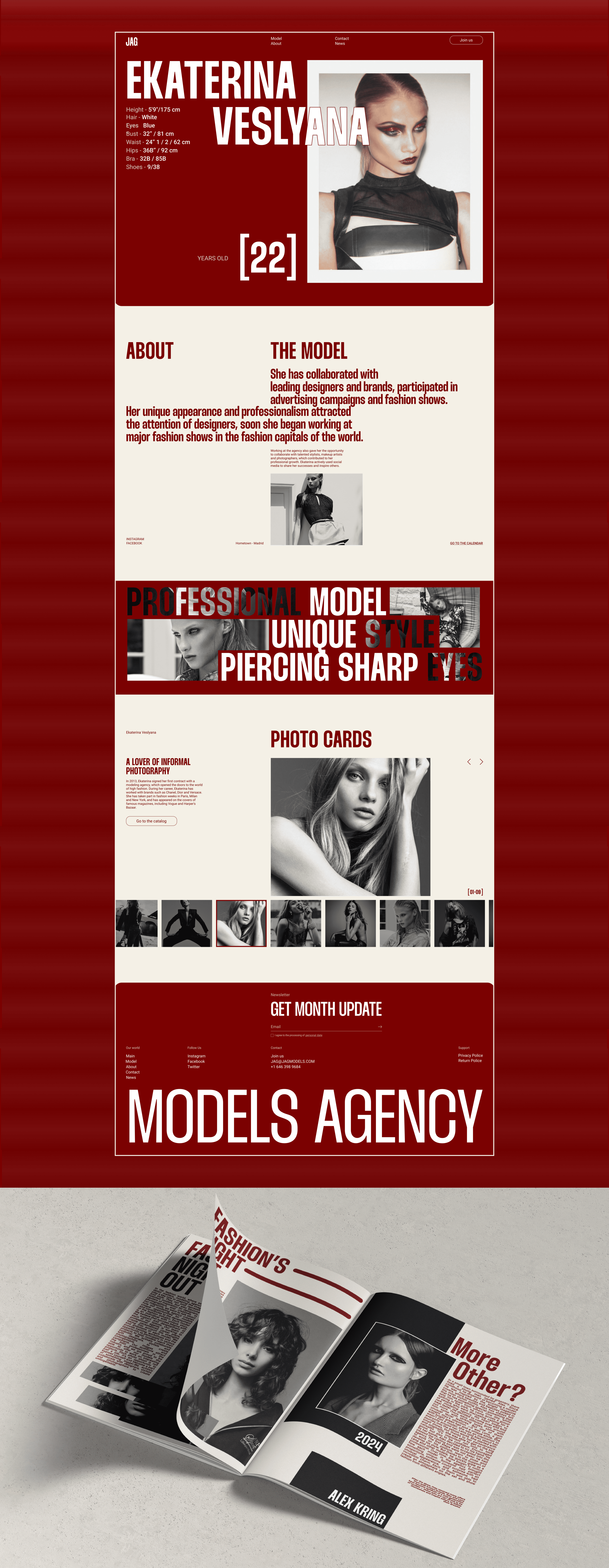 E-commerce // Fashion agency — Изображение №8 — Интерфейсы на Dprofile