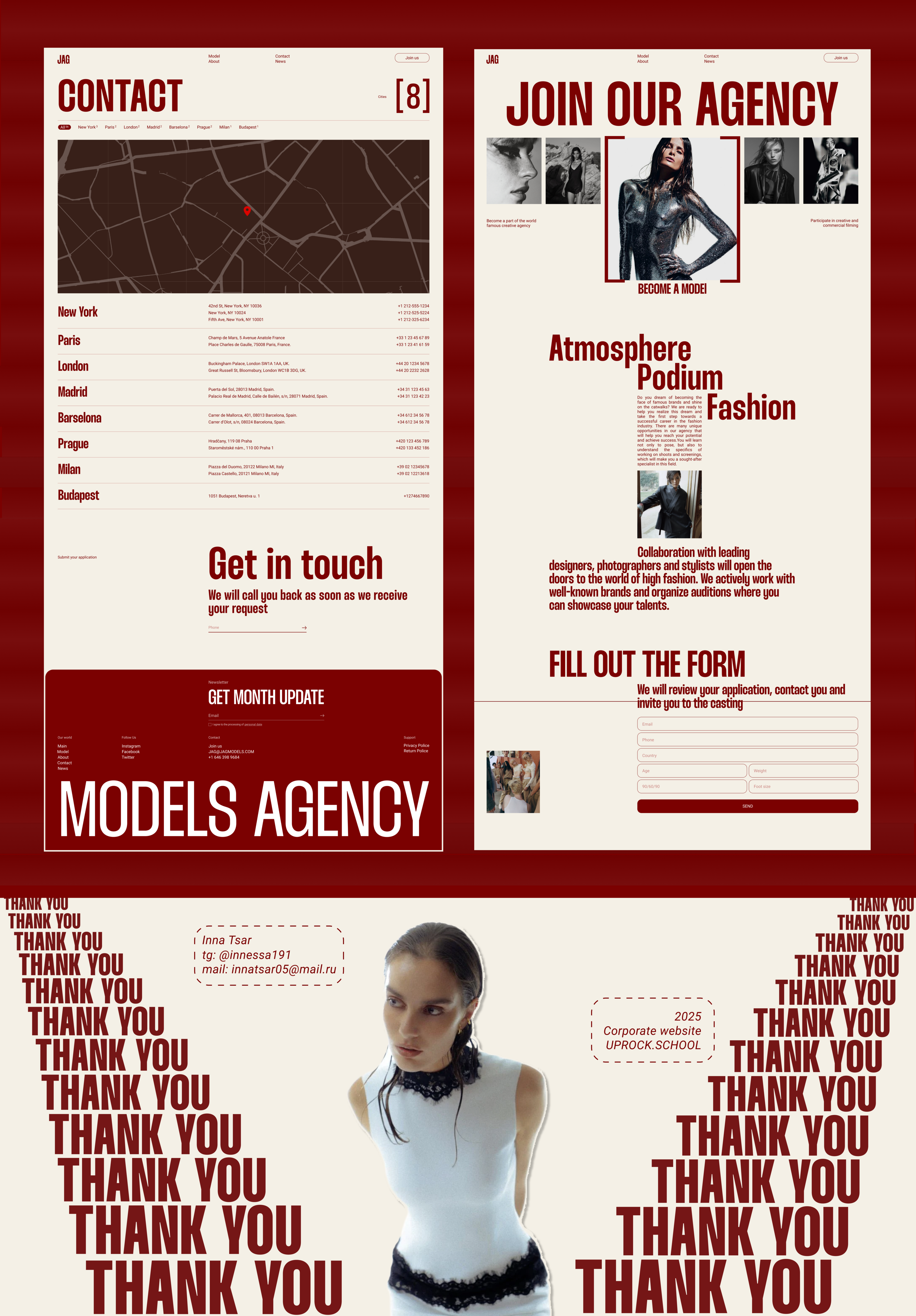E-commerce // Fashion agency — Изображение №10 — Интерфейсы на Dprofile