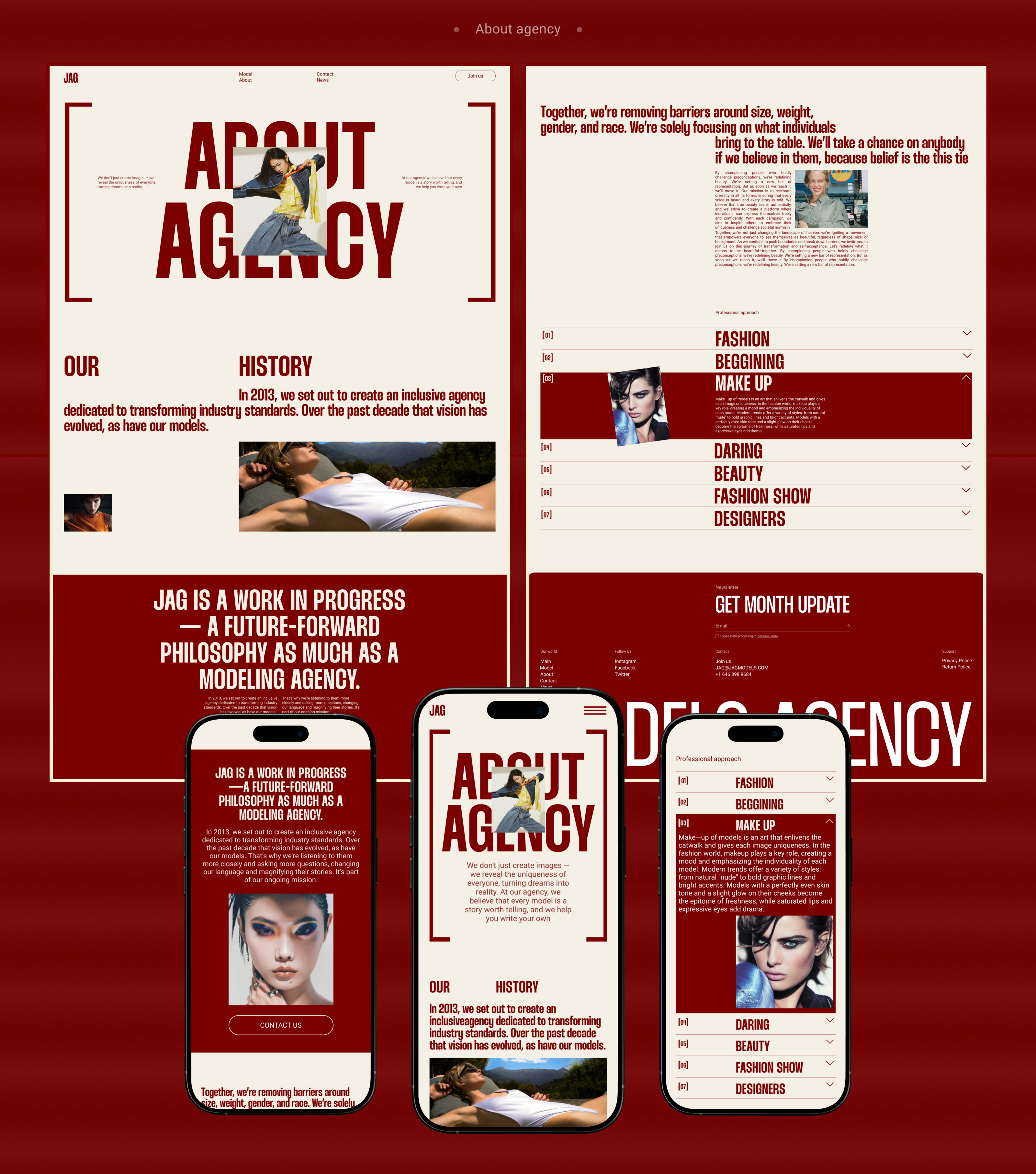 E-commerce // Fashion agency — Изображение №6 — Интерфейсы на Dprofile