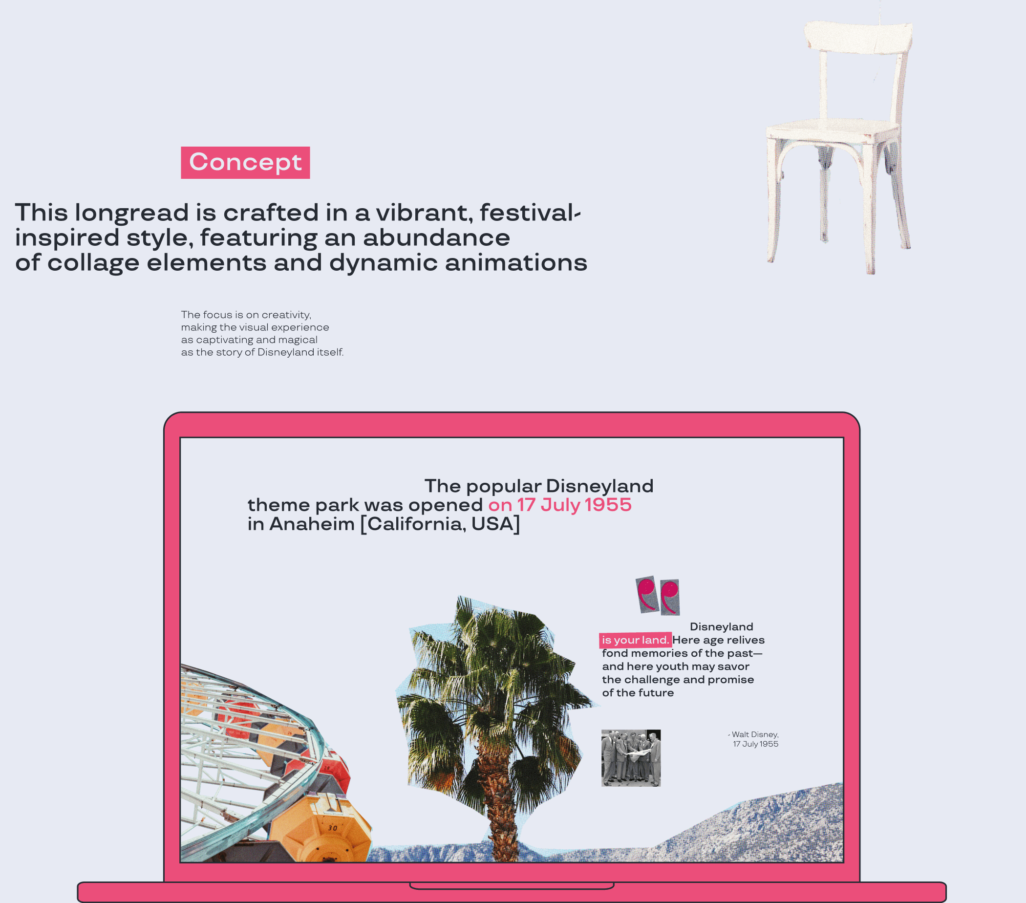 Disneyland | UI Concept Design — Изображение №3 — Интерфейсы на Dprofile