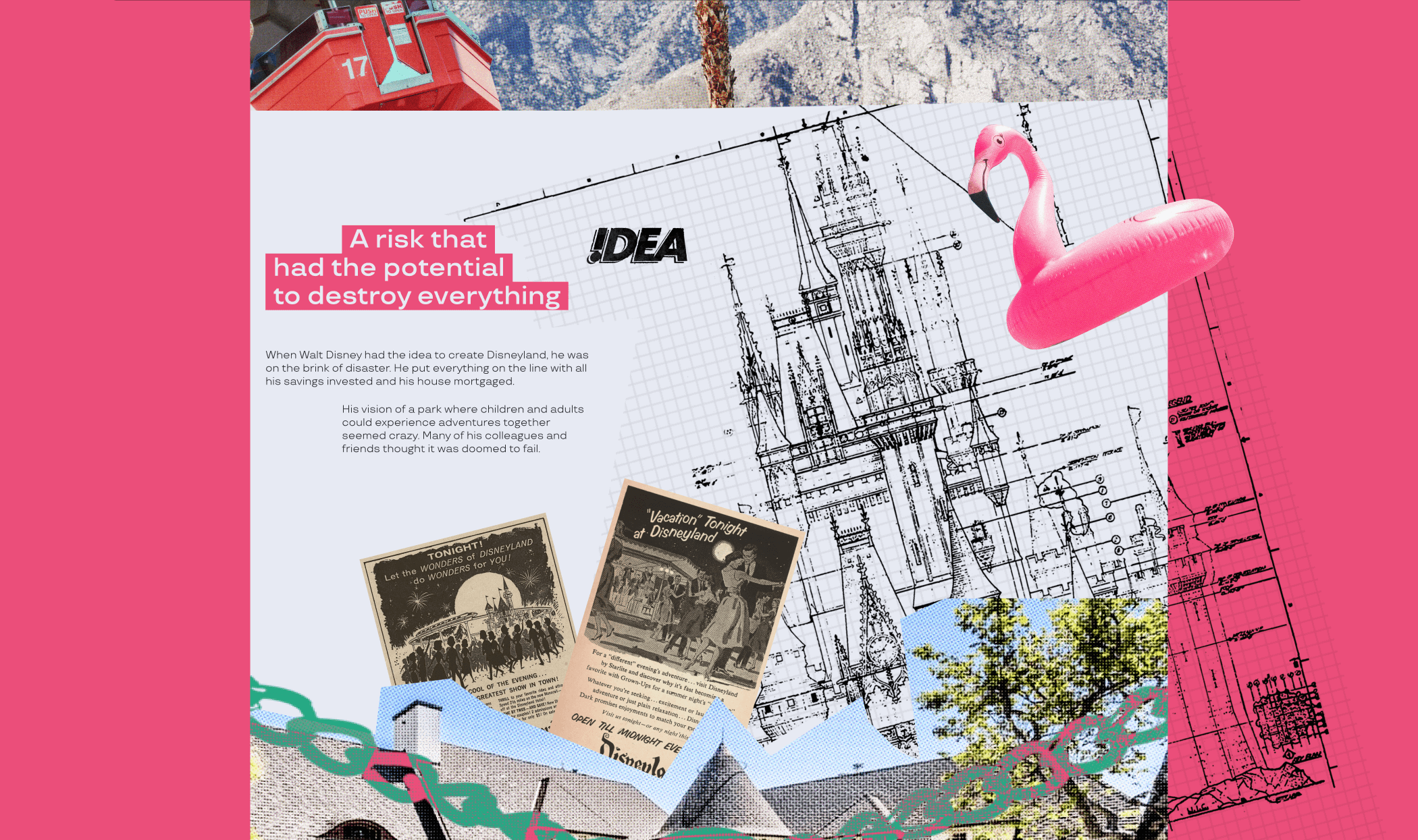 Disneyland | UI Concept Design — Изображение №4 — Интерфейсы на Dprofile