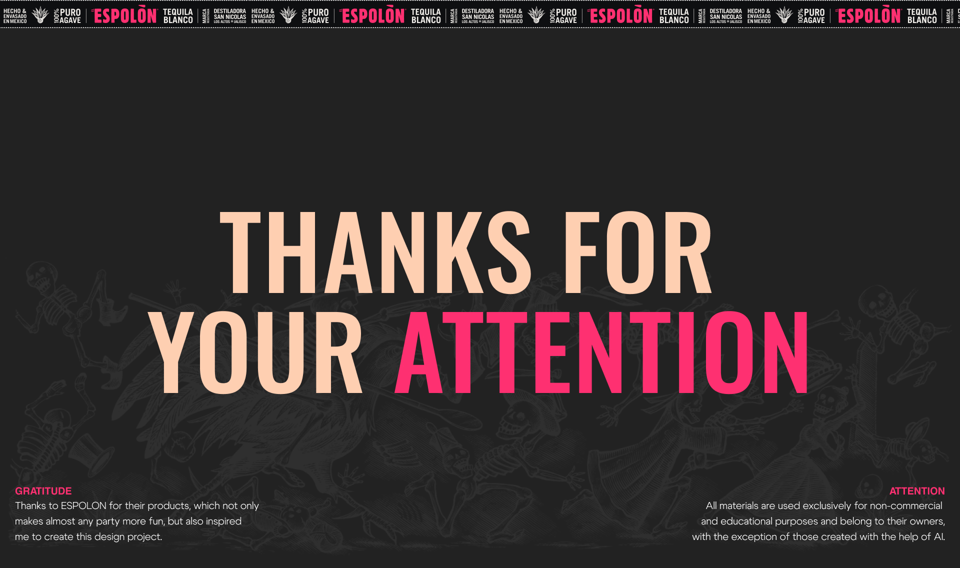 Website for the ESPOLON TEQUILA company — Изображение №7 — Интерфейсы на Dprofile