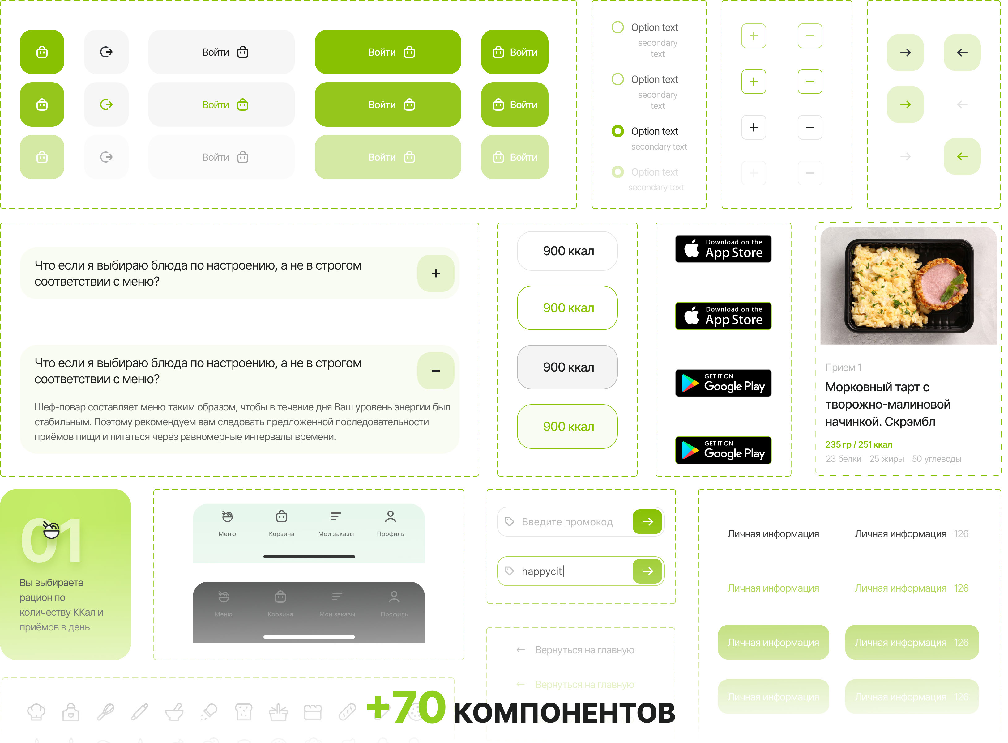Сайт для доставки еды — Изображение №8 — Интерфейсы, Брендинг на Dprofile