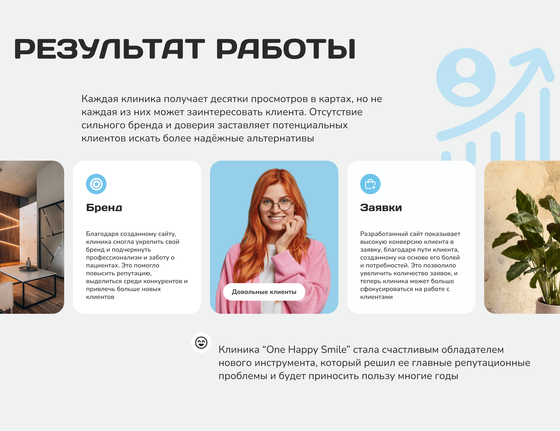 Лендинг для стоматологии | Web design, UI/UX, Landing page — Изображение №9 — Интерфейсы, Брендинг на Dprofile