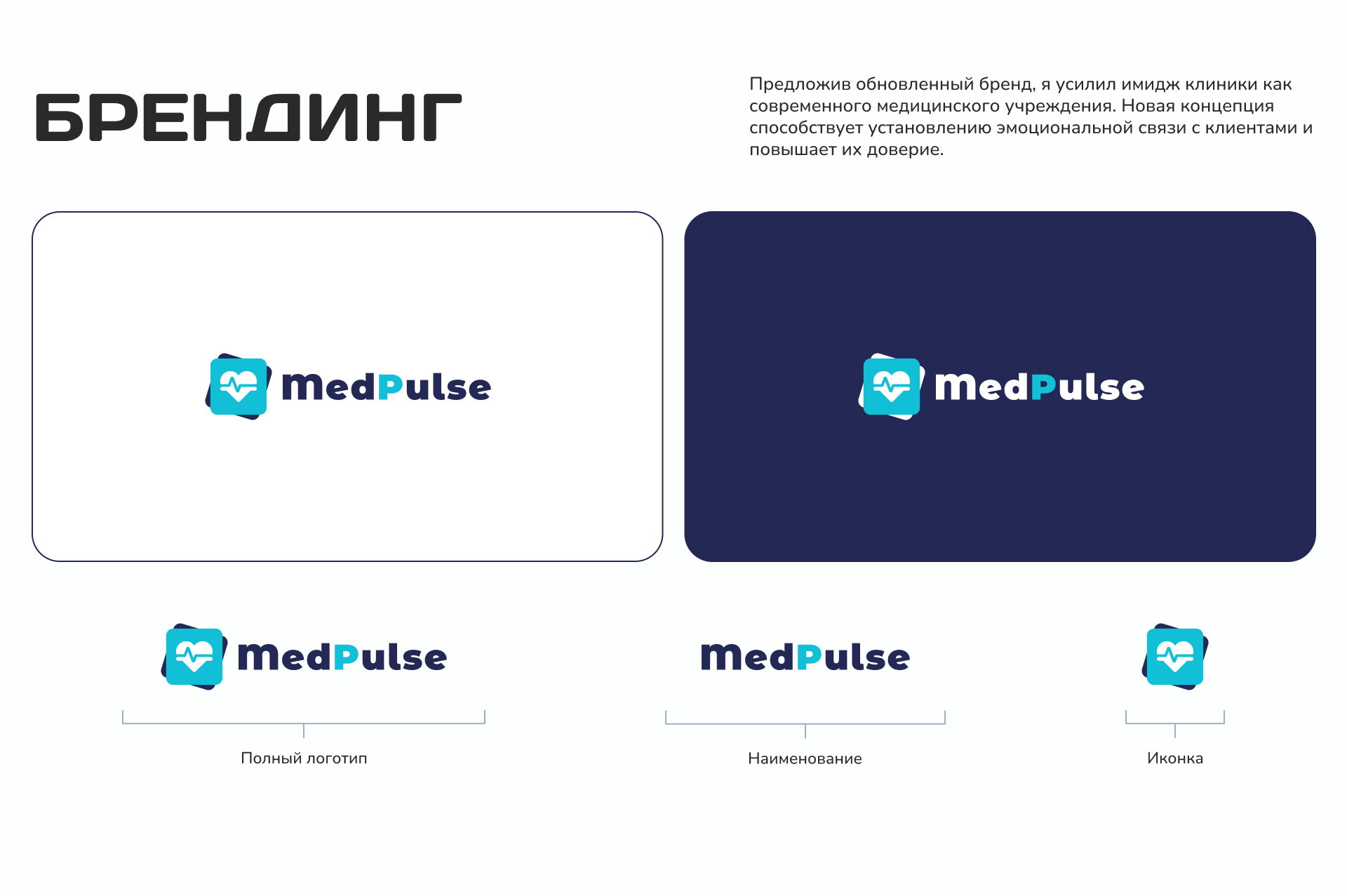 Лендинг для клиники | Web design, UI/UX, Landing page — Изображение №4 — Интерфейсы, Брендинг на Dprofile