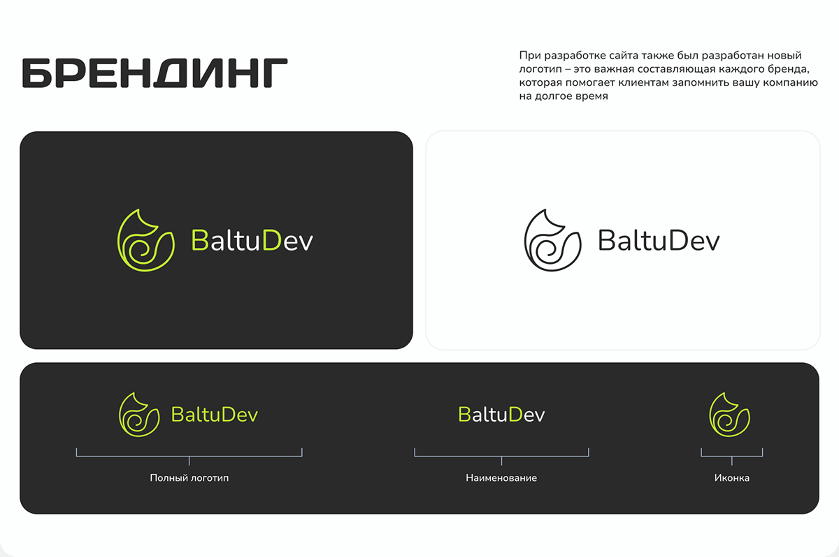 Сайт для веб-студии | Лендинг | Website for web studio — Изображение №6 — Интерфейсы, Брендинг на Dprofile