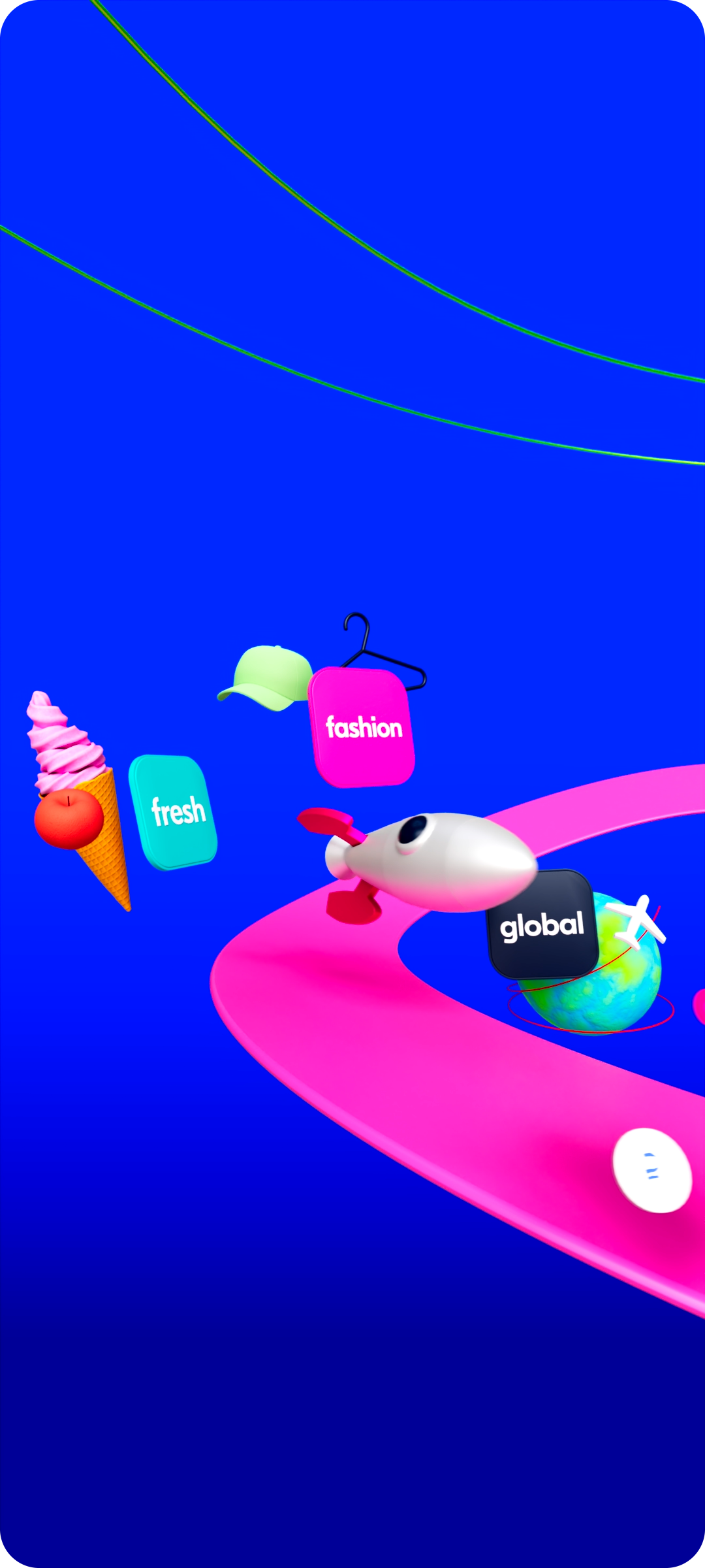 Заставка для приложения Ozon — Изображение №9 — 3D, Анимация на Dprofile
