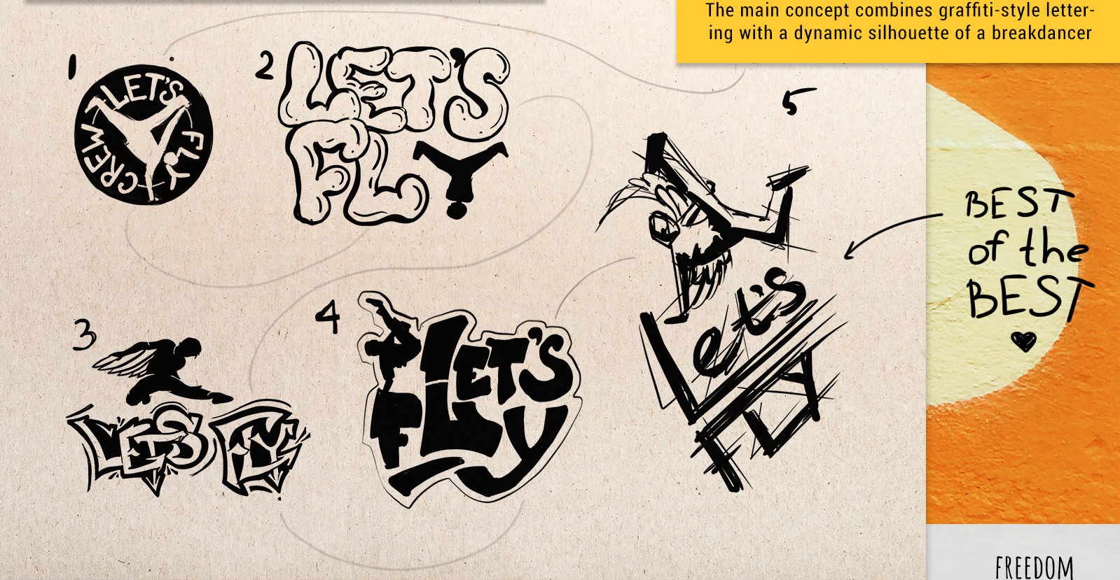 Логотип, айдентика, фирменный стиль "Let's Fly" — Изображение №3 — Брендинг на Dprofile