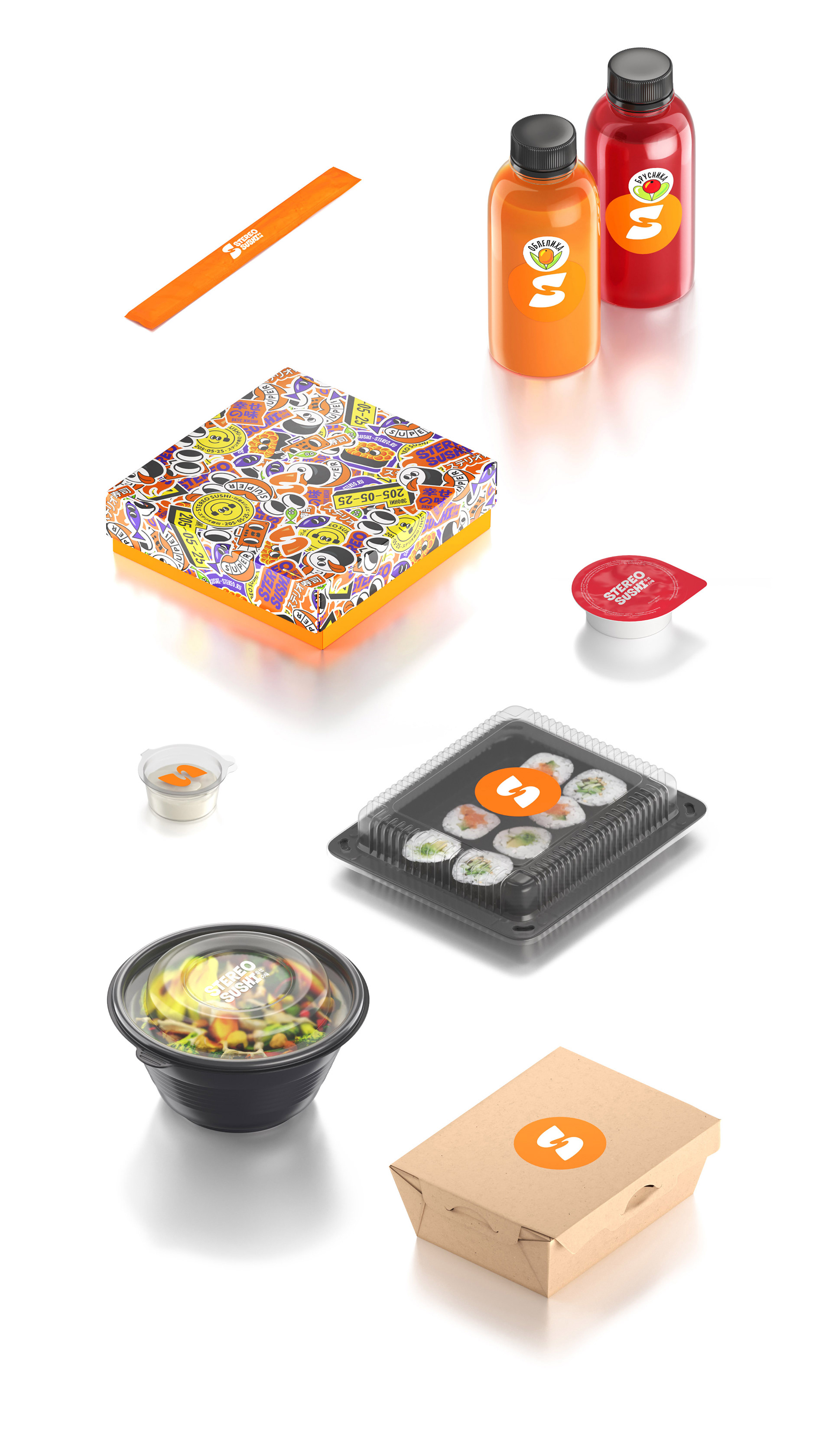 Branding for Stereosushi — Изображение №8 — Брендинг на Dprofile