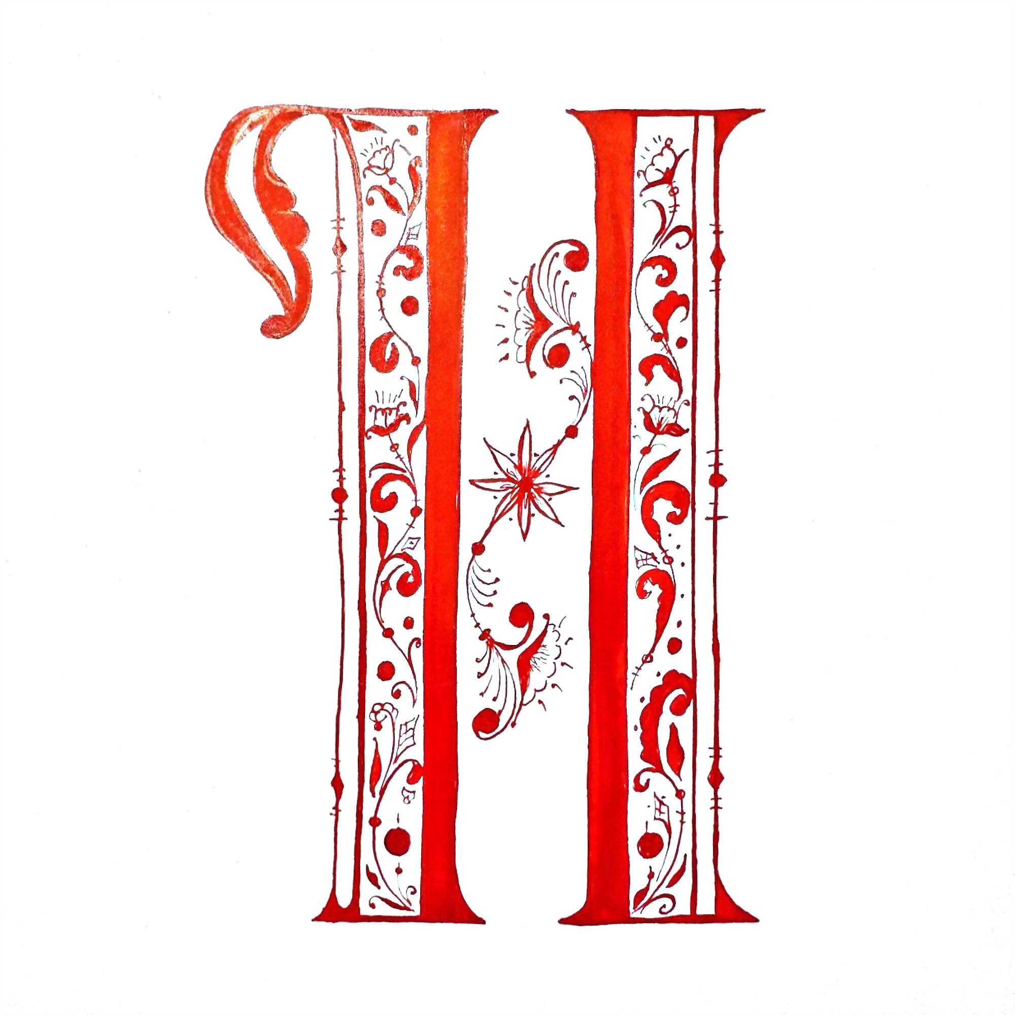 БКВЧ'24 |БУКВИЦЫ|КАЛЛИГРАФИЯ — Изображение №11 — Графика на Dprofile