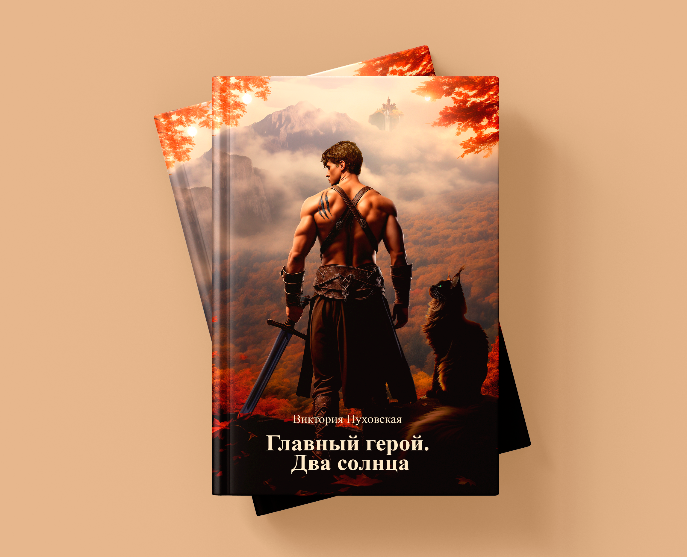 Обложка для фэнтези-романа “Два солнца” — Иллюстрация, Графика на Dprofile