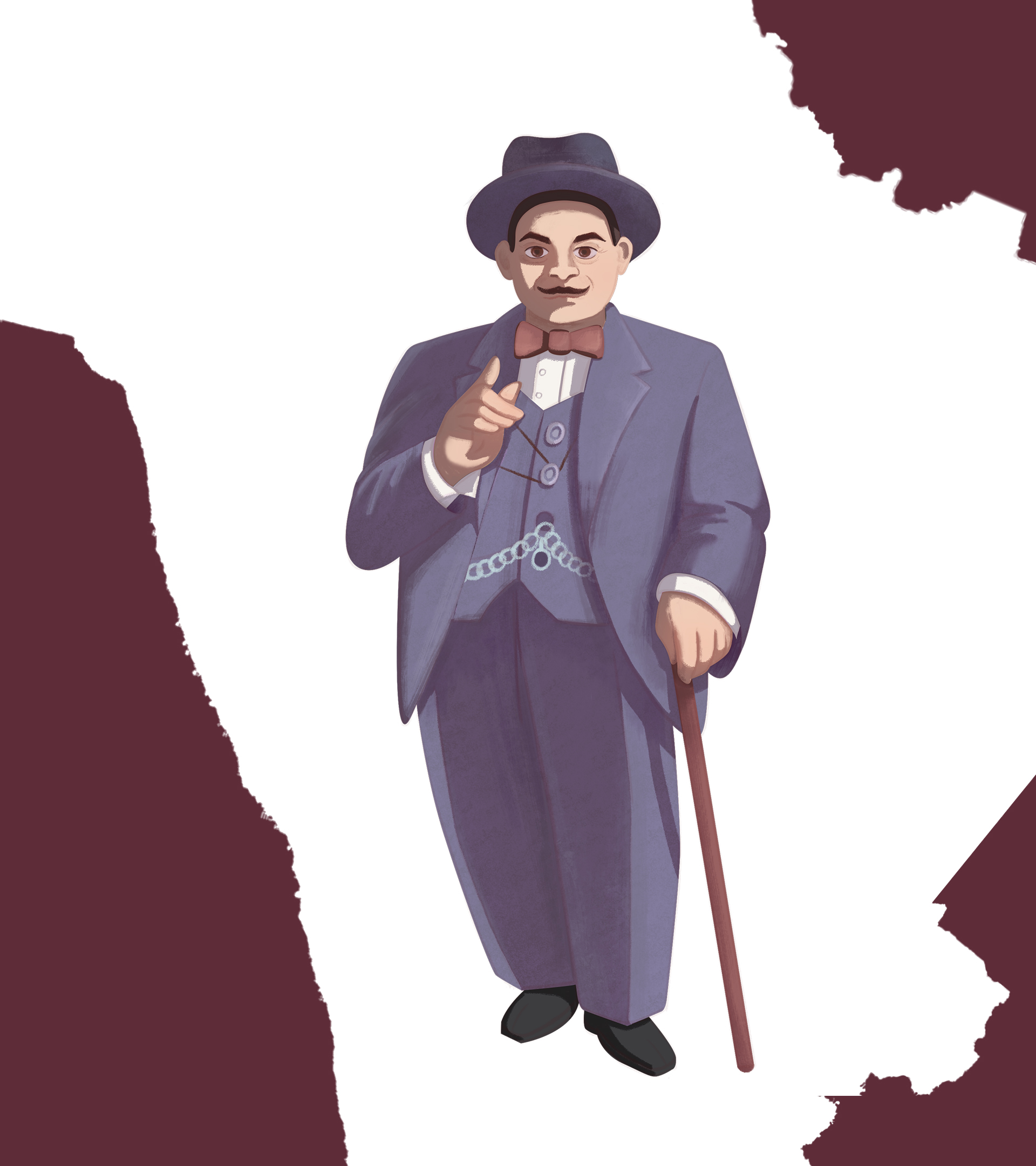 Эркюль Пуаро. Рекламные иллюстрации для бренда Henderson — Изображение №5 — Иллюстрация, Маркетинг на Dprofile