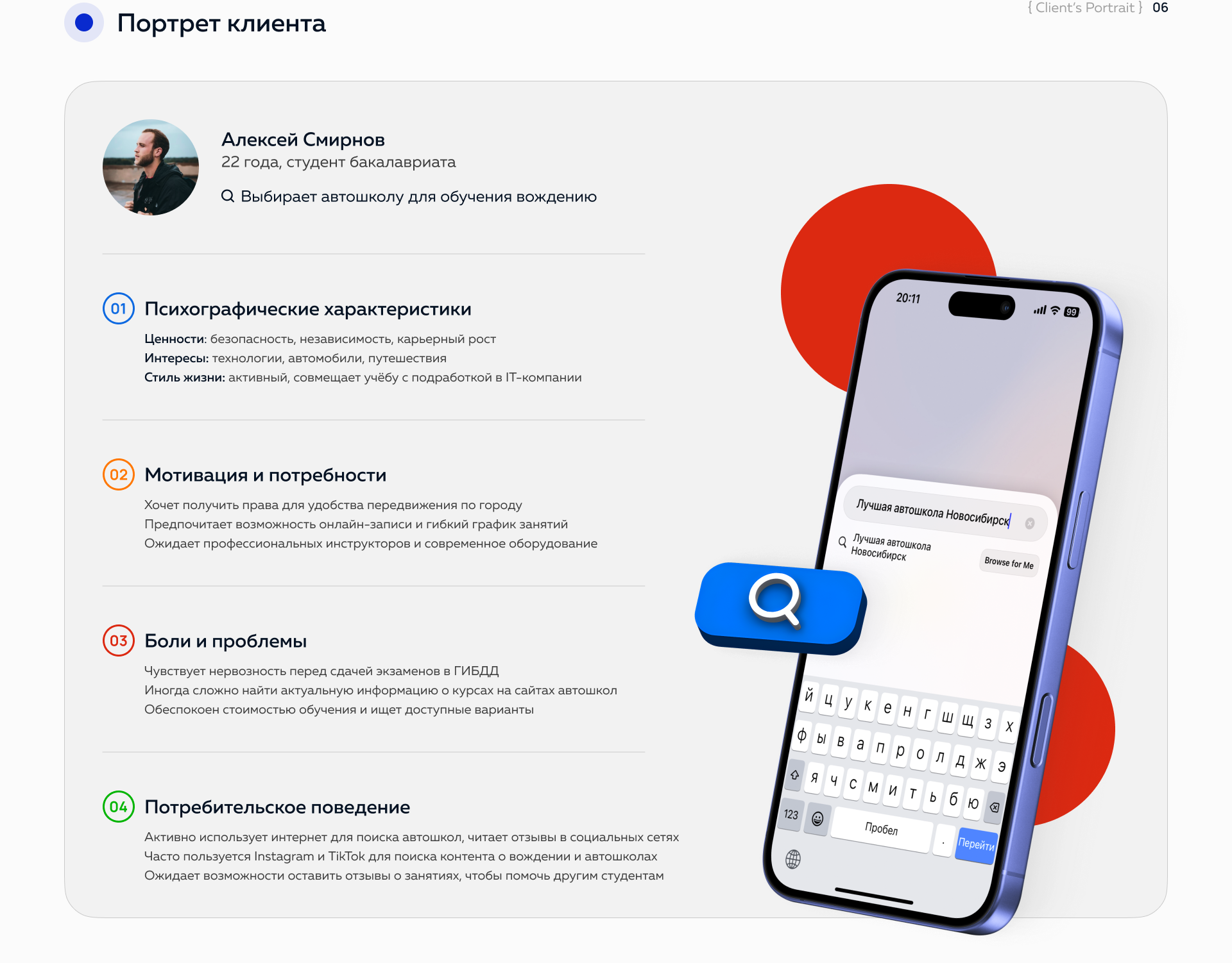 Разработка сайта автошколы | Автошка — Изображение №6 — Интерфейсы на Dprofile