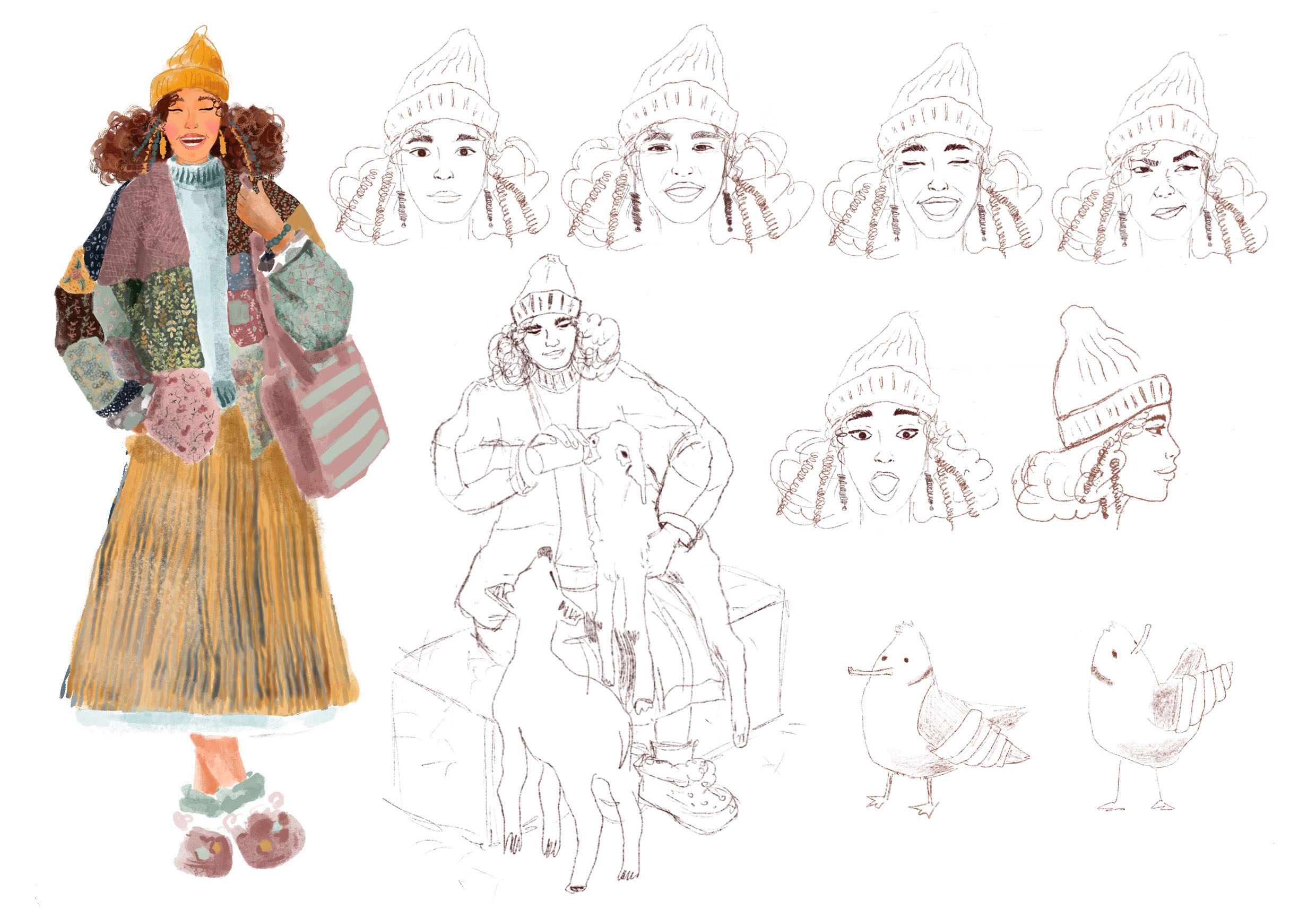 Иллюстрации для детской книги — Изображение №3 — Иллюстрация на Dprofile