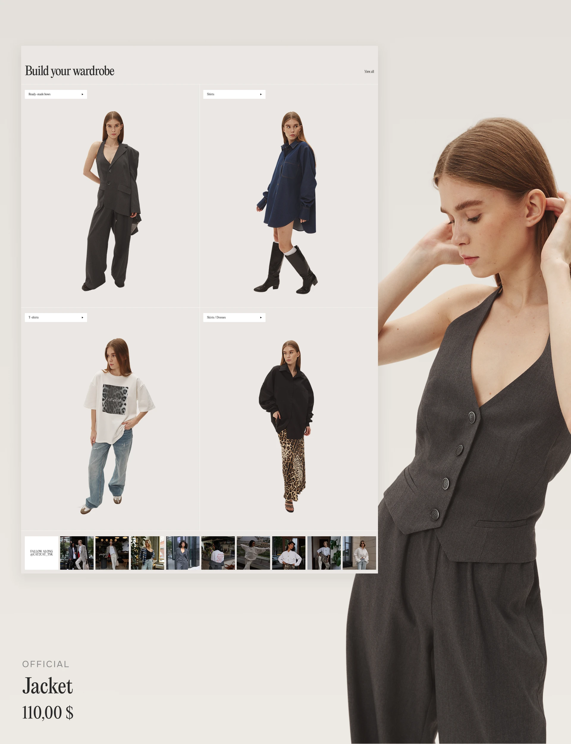 E-commerce women's clothing — Изображение №7 — Интерфейсы на Dprofile