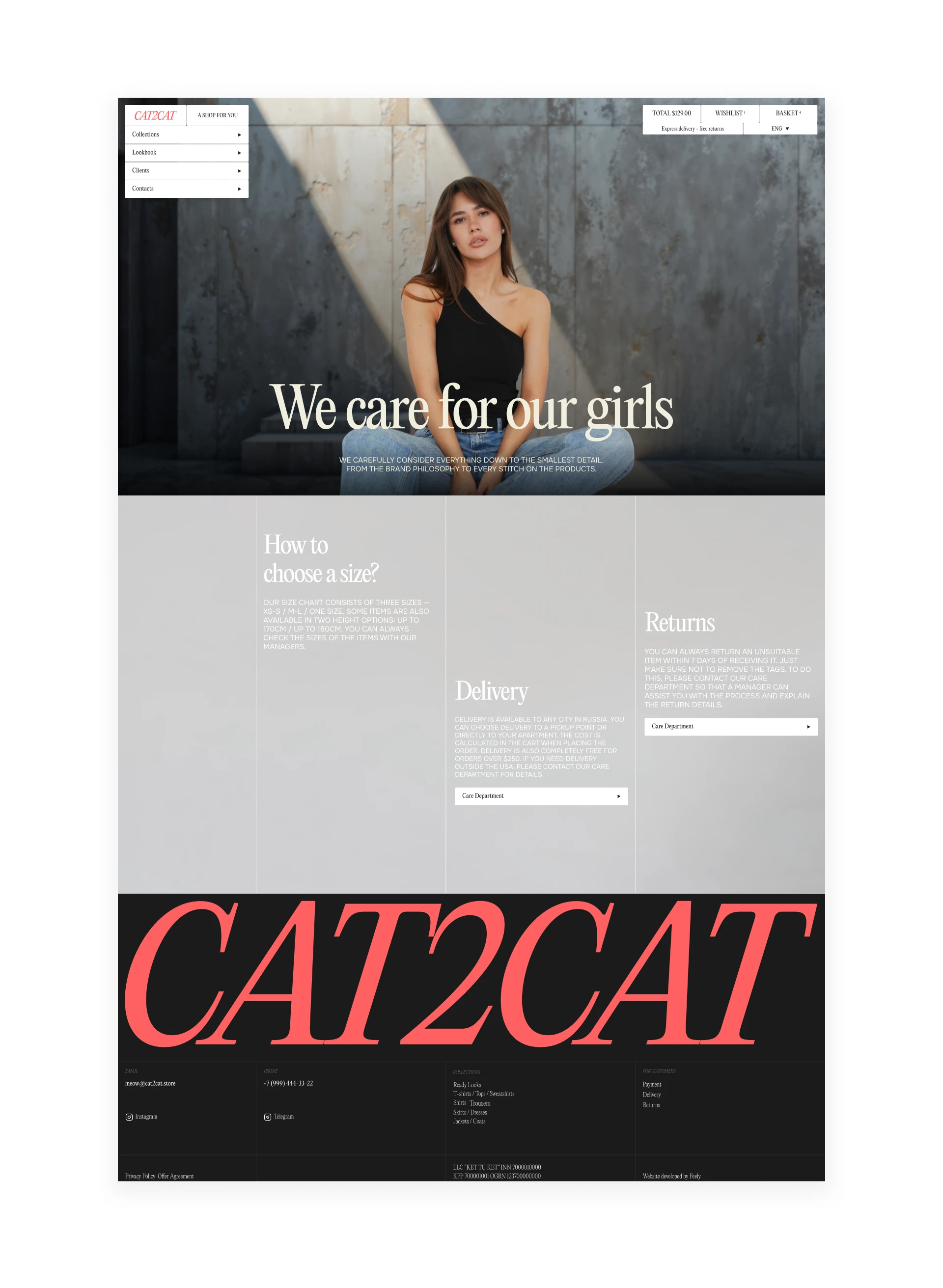 E-commerce women's clothing — Изображение №9 — Интерфейсы на Dprofile