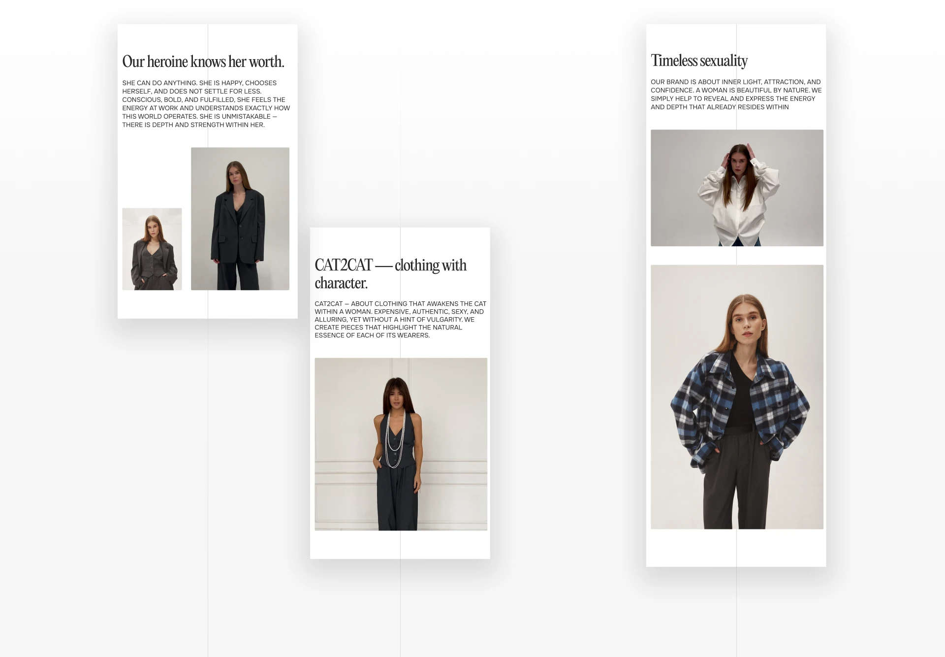 E-commerce women's clothing — Изображение №6 — Интерфейсы на Dprofile
