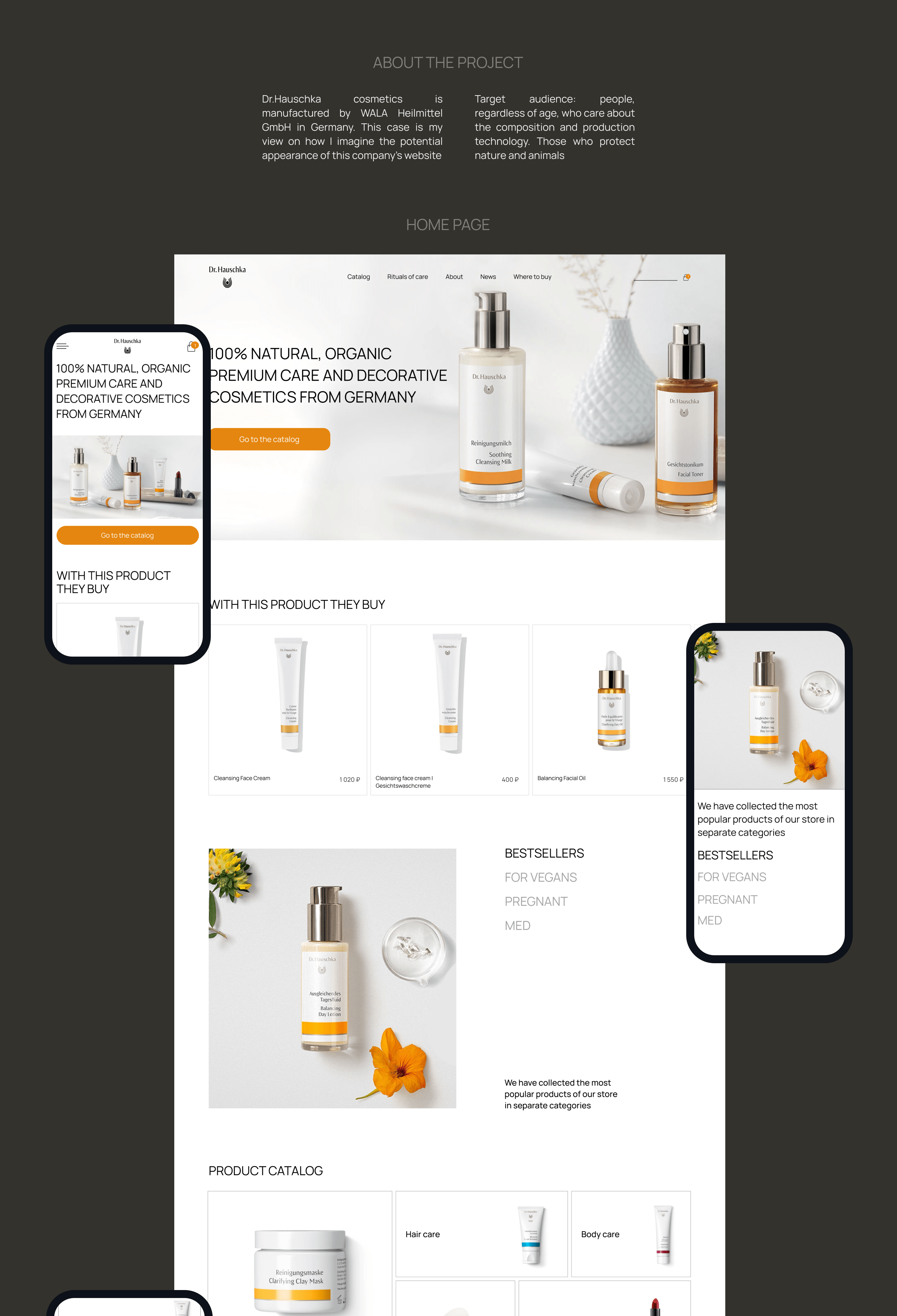 Dr. Hauschka| E-commerce redesign — Изображение №2 — Интерфейсы, Иллюстрация на Dprofile