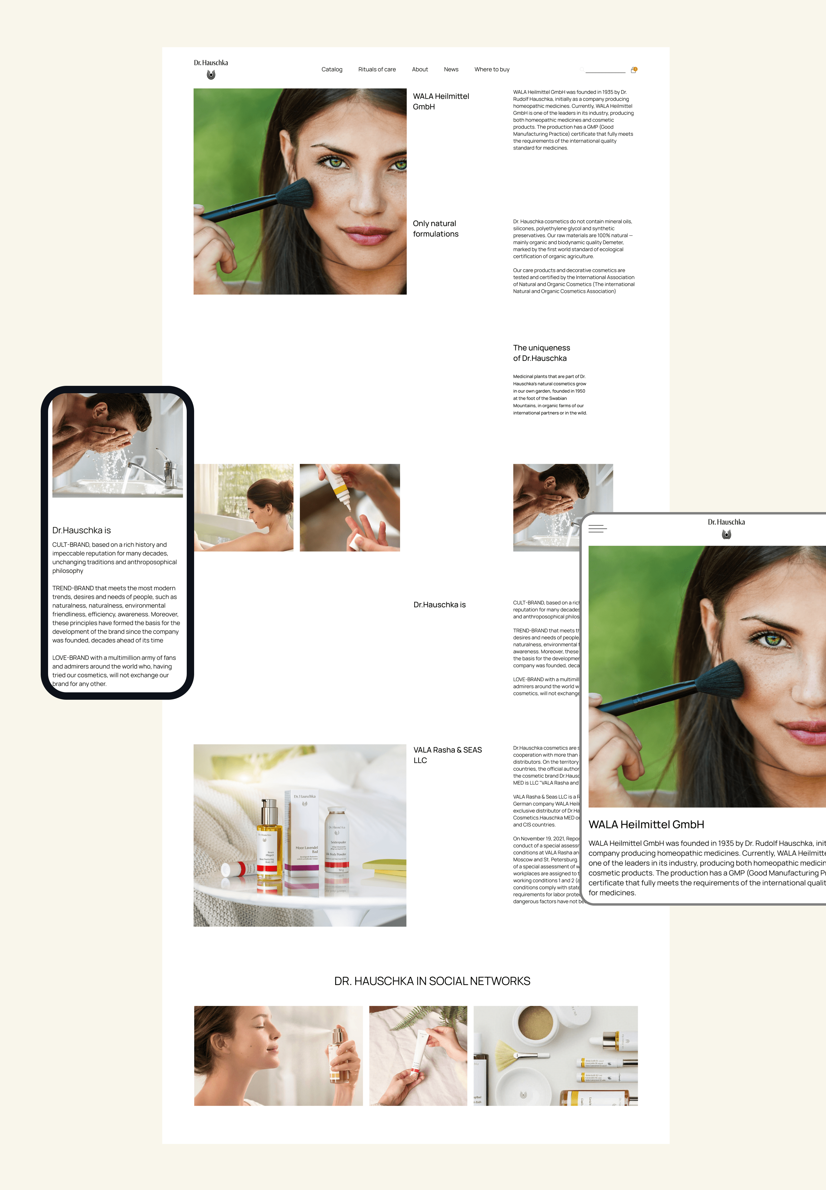 Dr. Hauschka| E-commerce redesign — Изображение №12 — Интерфейсы, Иллюстрация на Dprofile