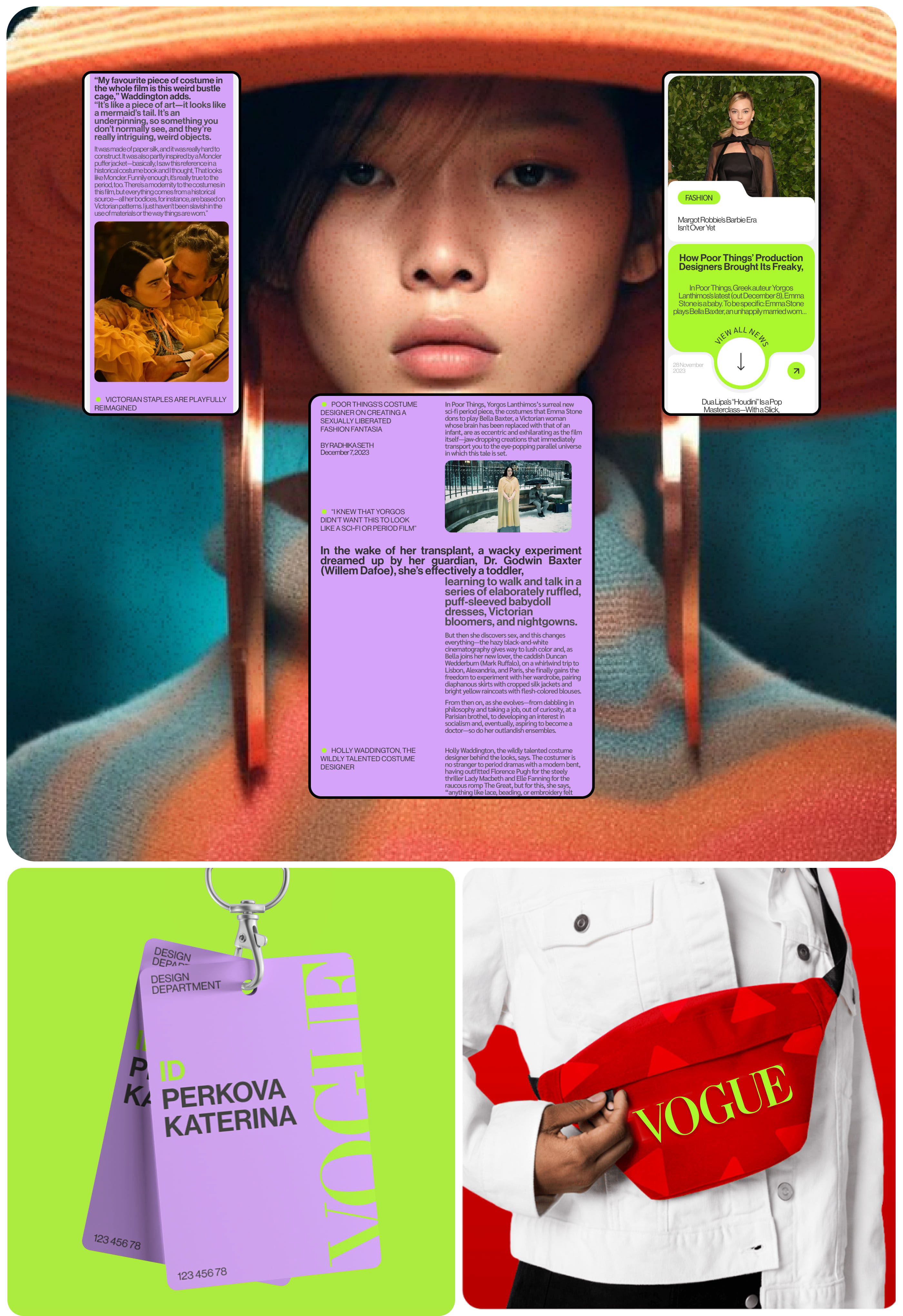 Vogue News Website Redesign | UX / UI — Изображение №5 — Интерфейсы, Иллюстрация на Dprofile