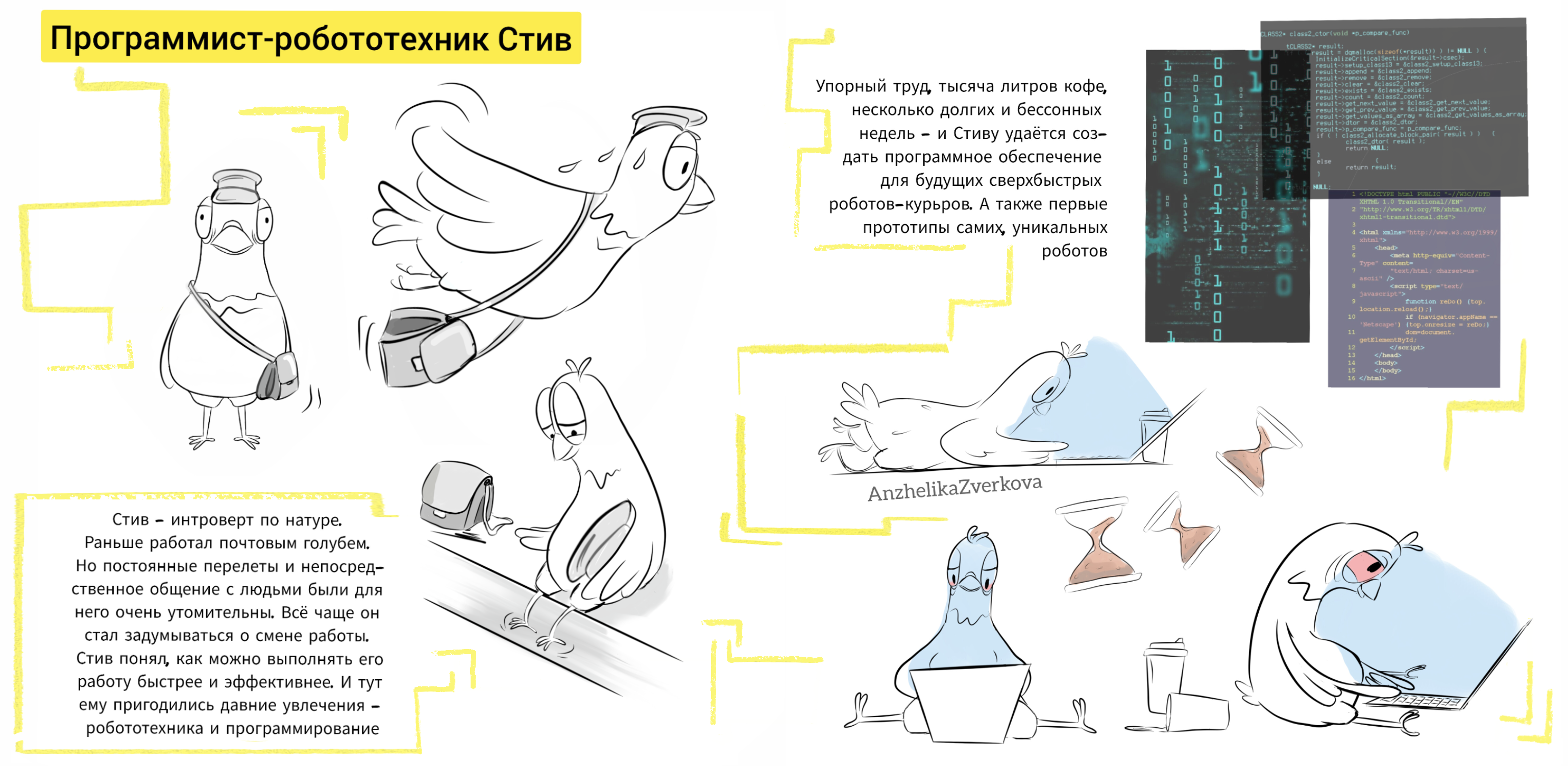 Бренд-персонажи для службы доставки — Изображение №2 — Брендинг, Иллюстрация на Dprofile