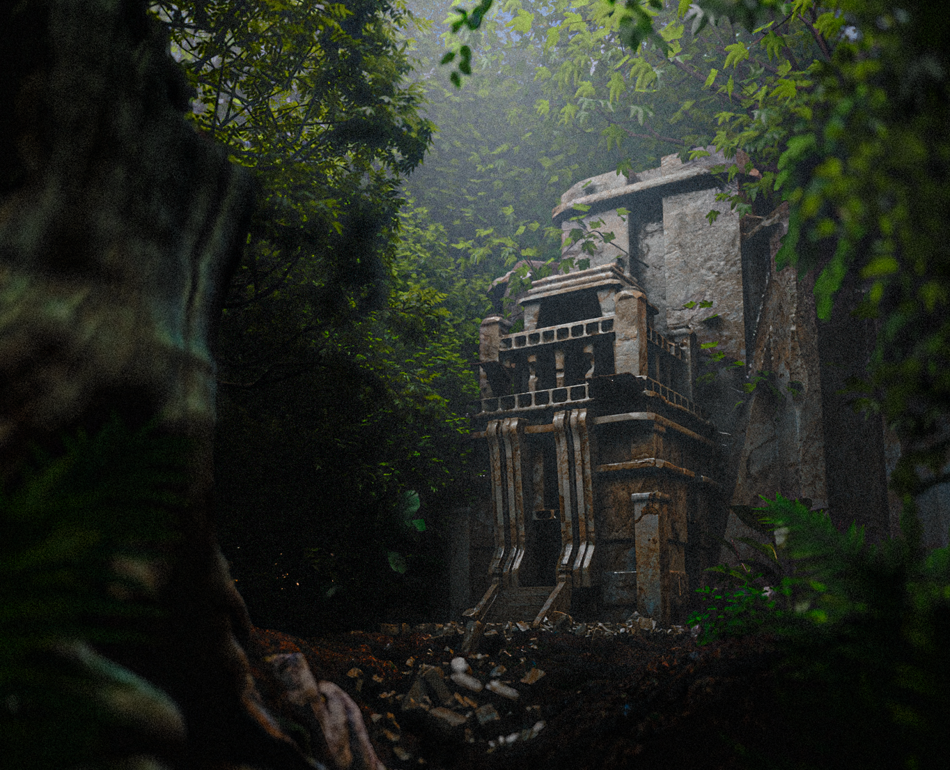FOREST — 3D, Анимация на Dprofile