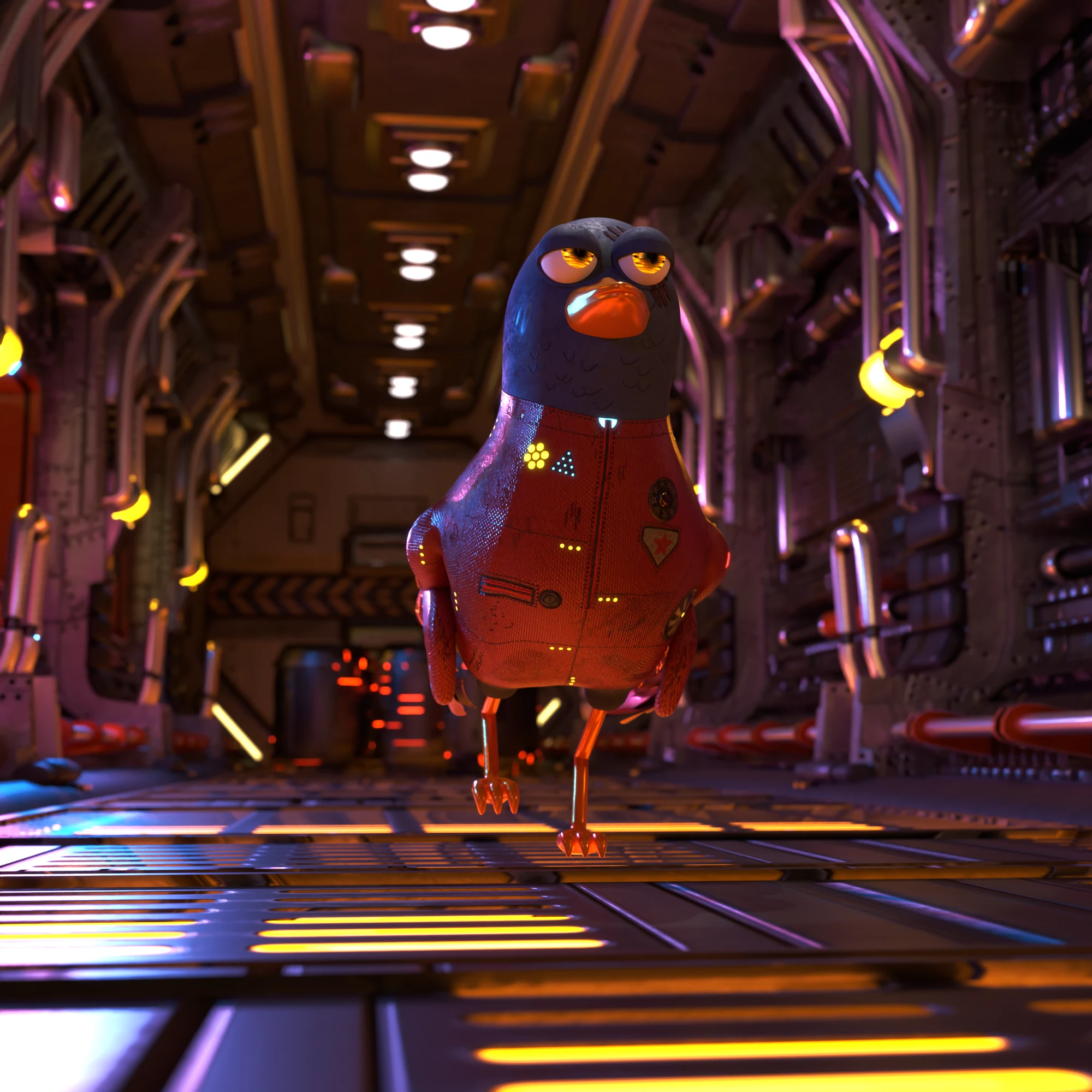Pigeon — Изображение №7 — Иллюстрация, 3D на Dprofile