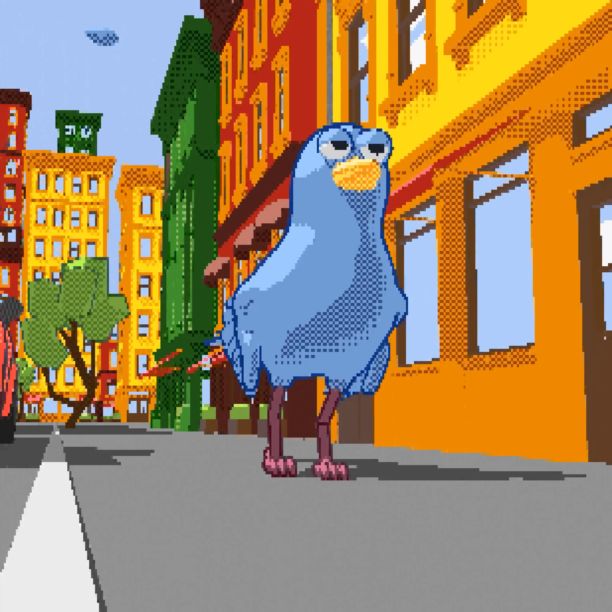 Pigeon — Изображение №6 — Иллюстрация, 3D на Dprofile