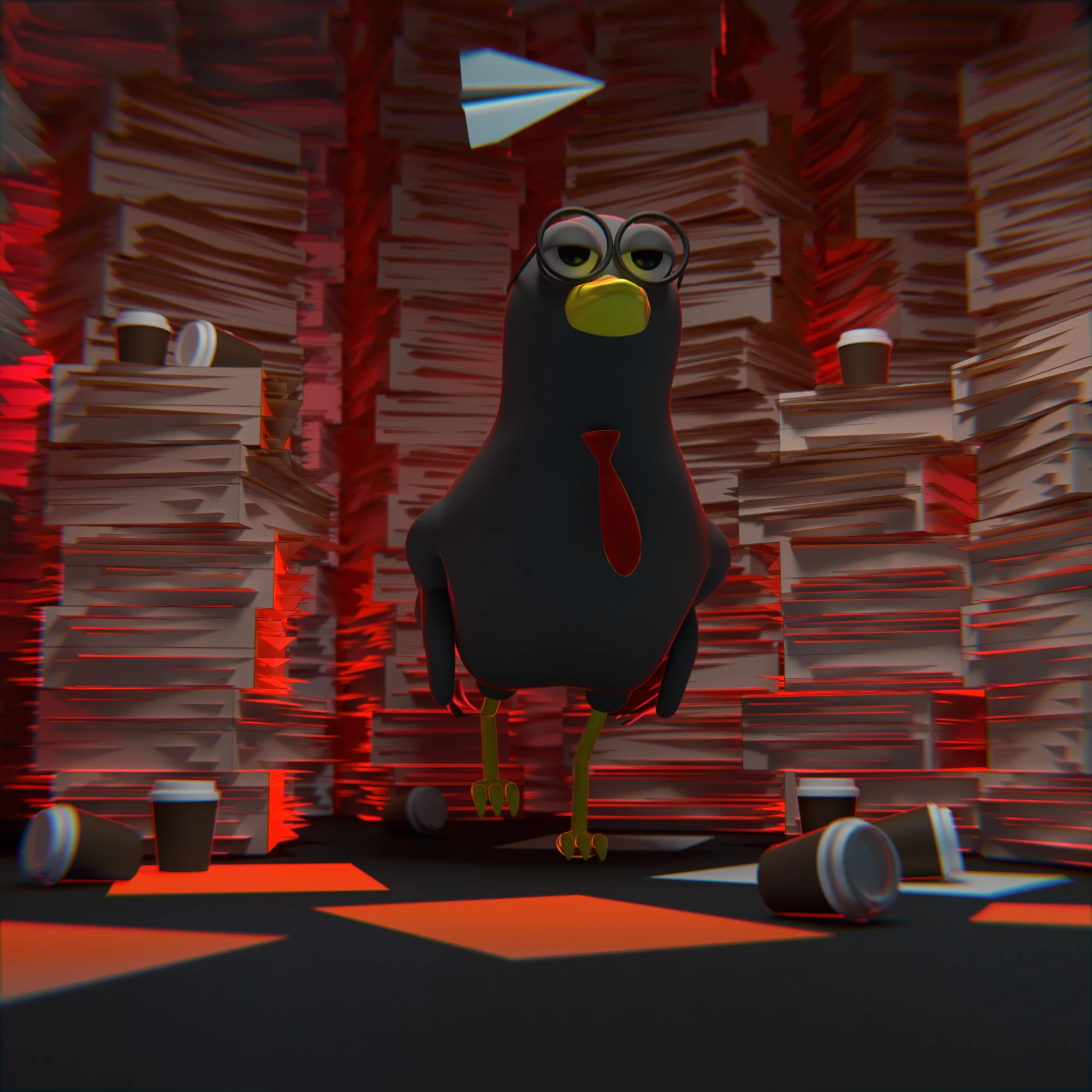 Pigeon — Изображение №1 — Иллюстрация, 3D на Dprofile