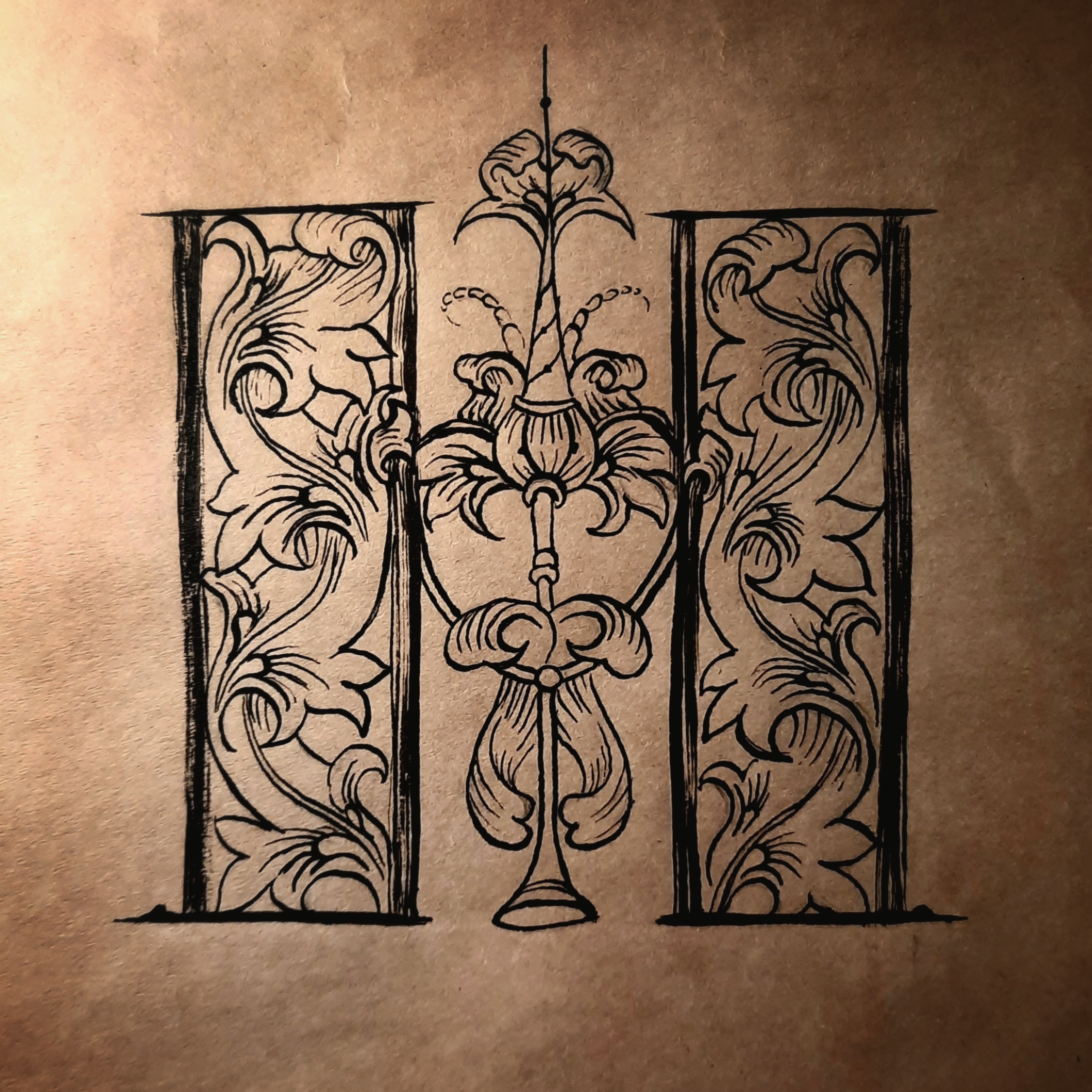 Кириллица. Древнерусские мотивы. — Изображение №15 — Иллюстрация, Графика на Dprofile