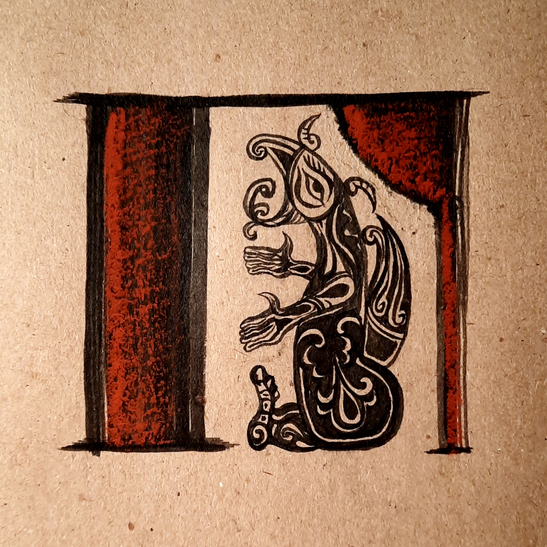 Кириллица. Древнерусские мотивы. — Изображение №5 — Иллюстрация, Графика на Dprofile