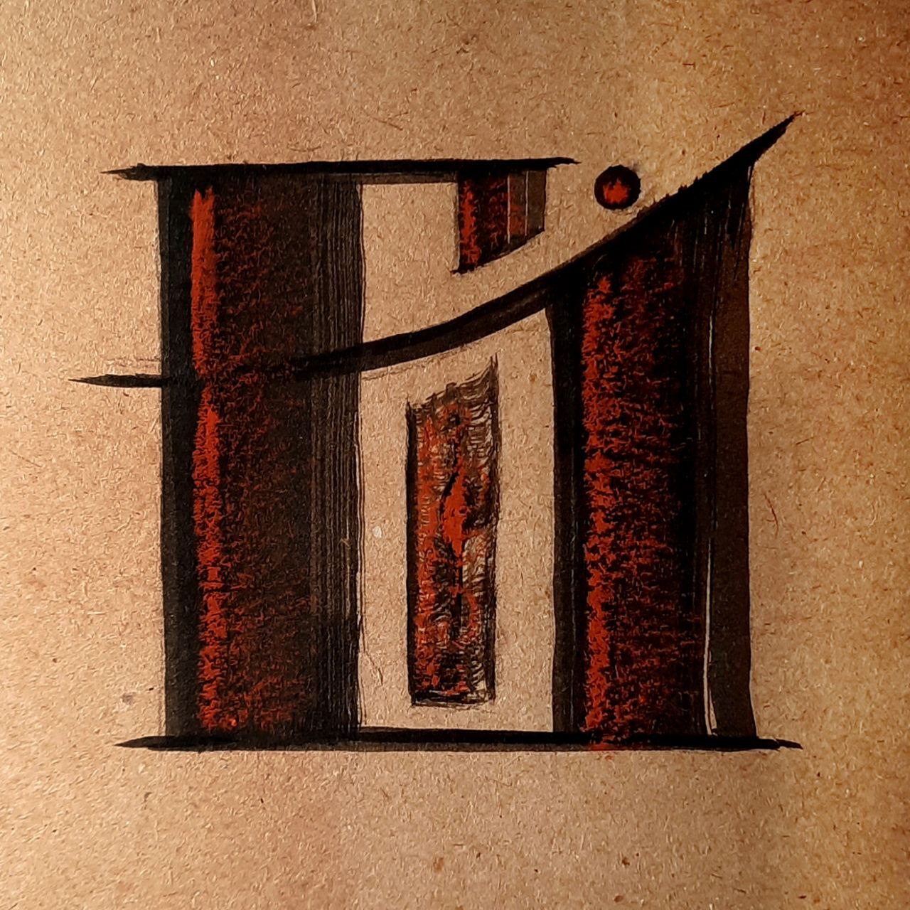 Кириллица. Древнерусские мотивы. — Изображение №3 — Иллюстрация, Графика на Dprofile