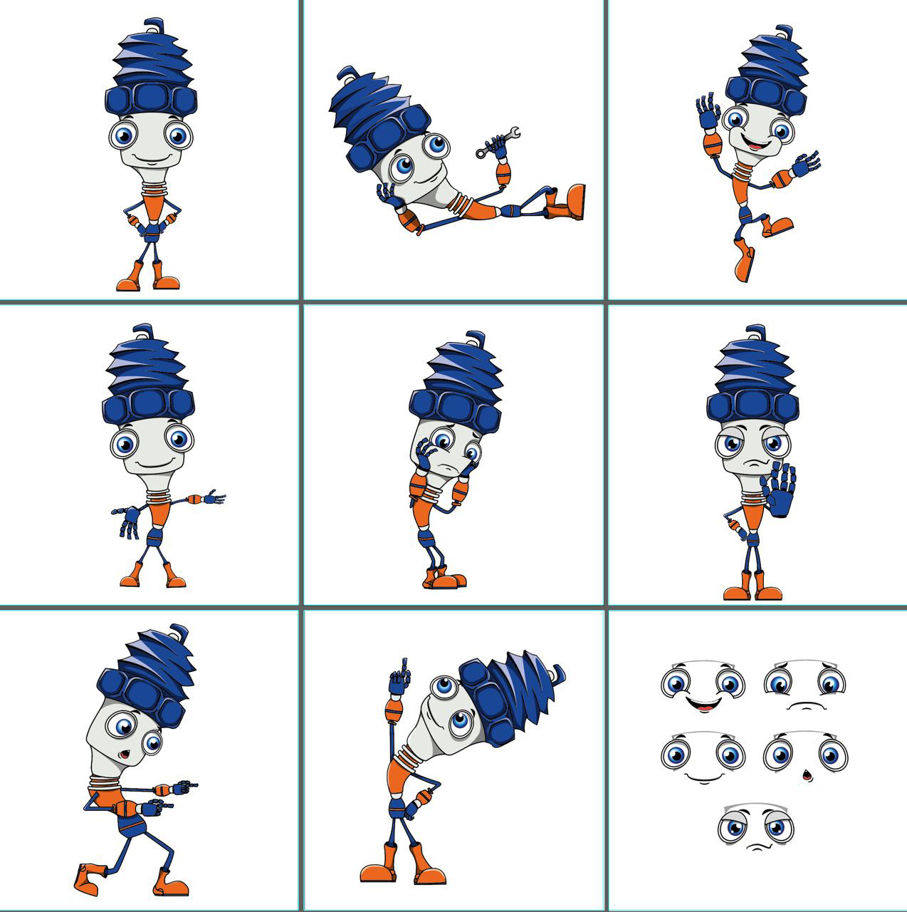 Маскот для авто-товаров. Вектор — Изображение №1 — Брендинг, Иллюстрация на Dprofile