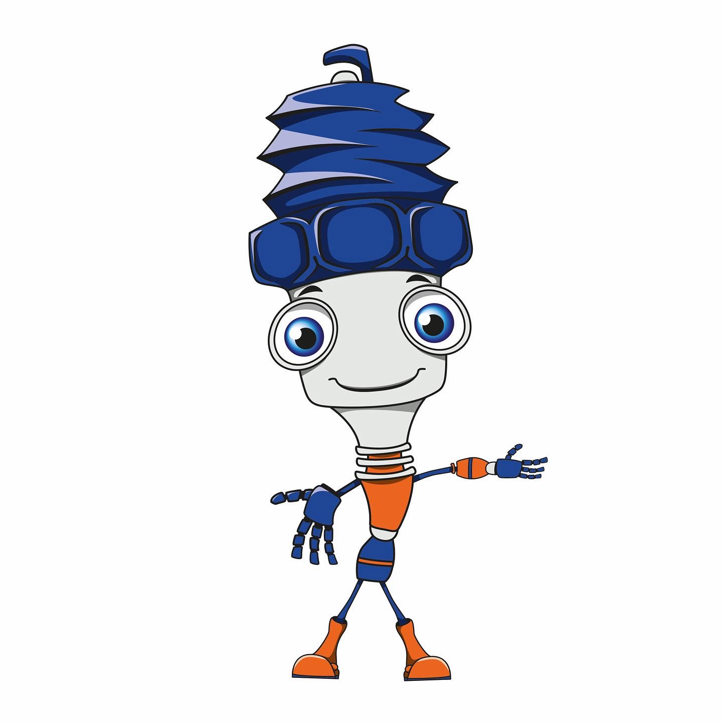 Маскот для авто-товаров. Вектор — Изображение №2 — Брендинг, Иллюстрация на Dprofile