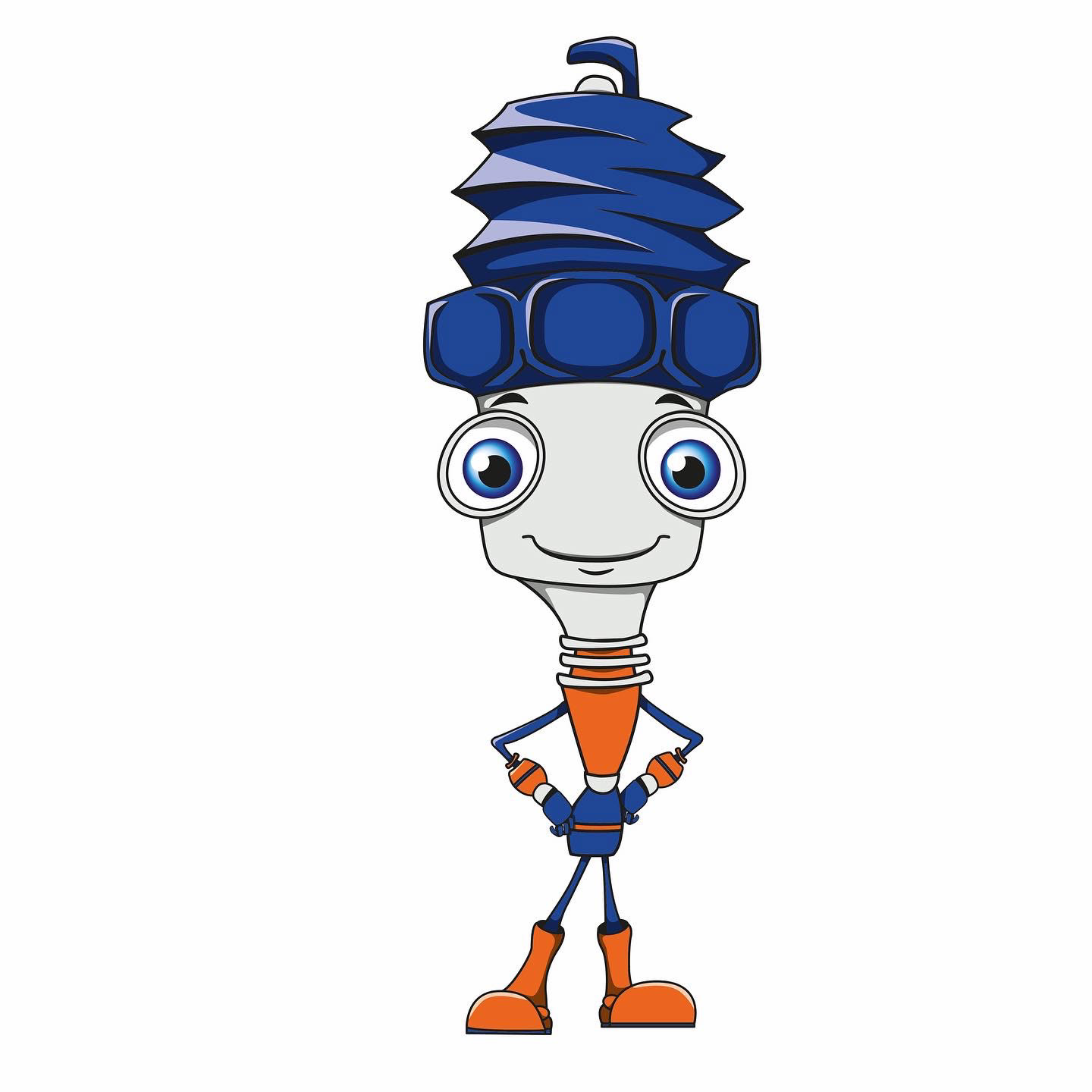 Маскот для авто-товаров. Вектор — Изображение №7 — Брендинг, Иллюстрация на Dprofile