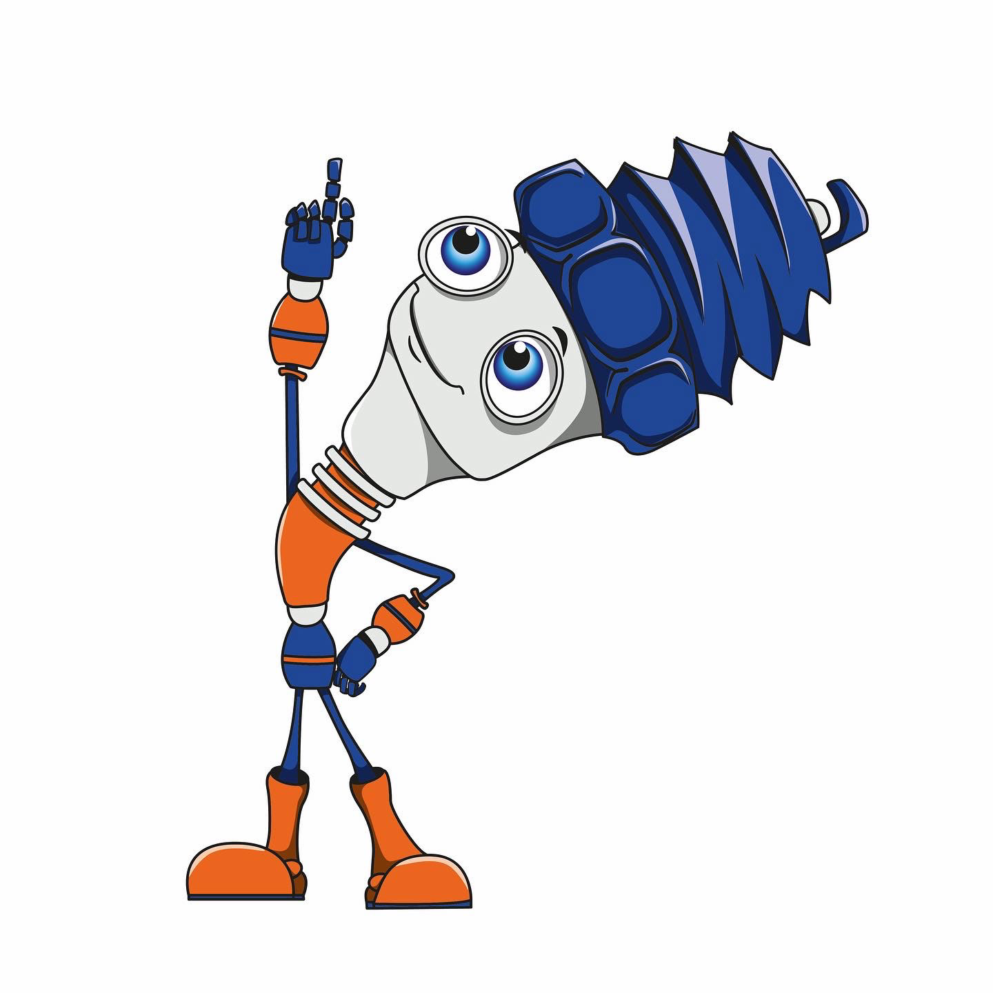 Маскот для авто-товаров. Вектор — Изображение №8 — Брендинг, Иллюстрация на Dprofile