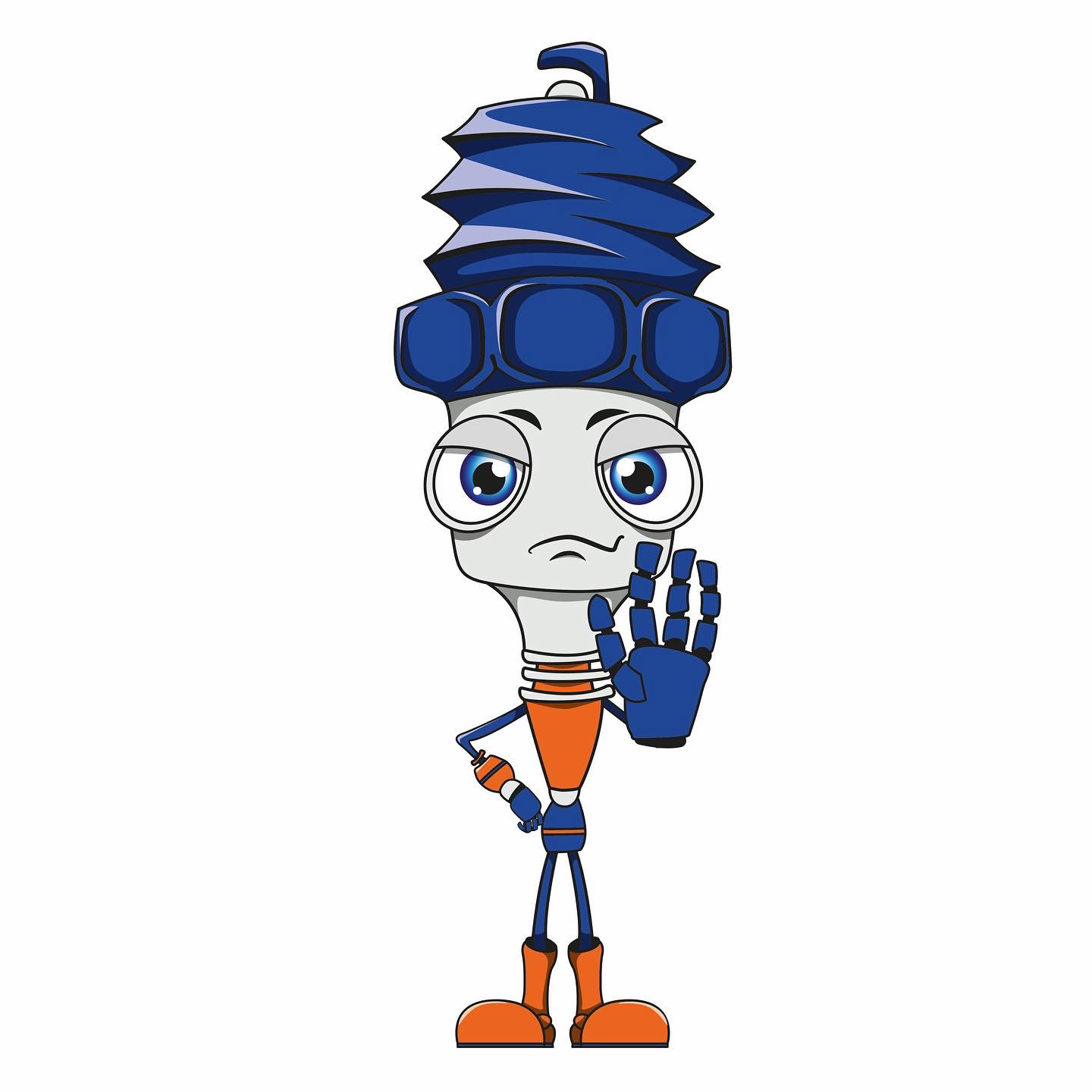 Маскот для авто-товаров. Вектор — Изображение №6 — Брендинг, Иллюстрация на Dprofile