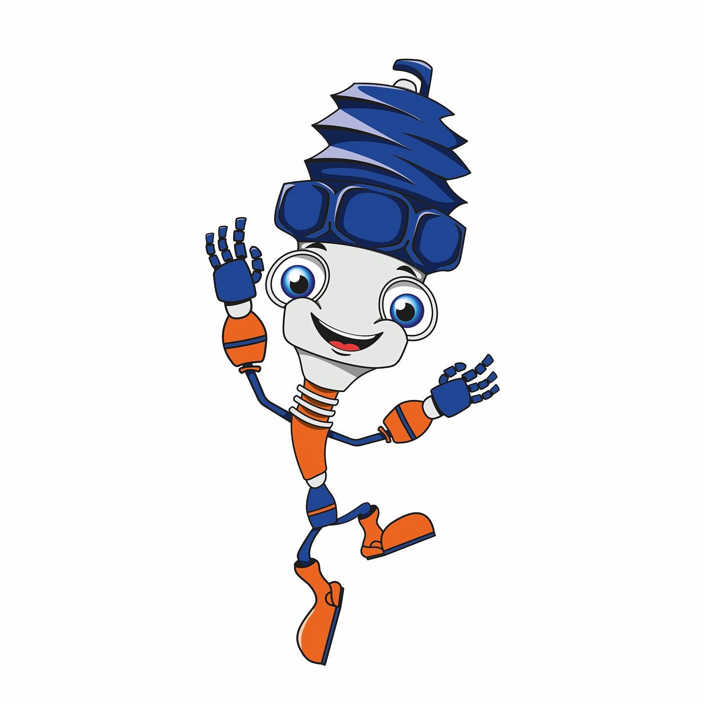 Маскот для авто-товаров. Вектор — Изображение №3 — Брендинг, Иллюстрация на Dprofile