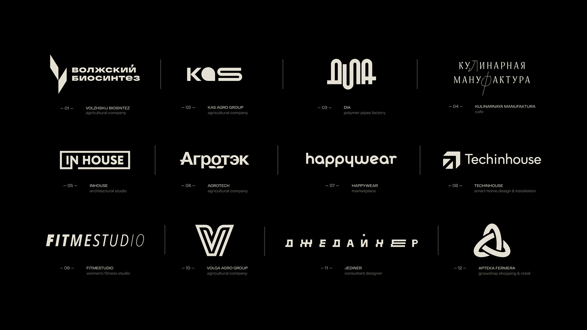 Logofolio Vol.01 — Изображение №14 — Брендинг на Dprofile